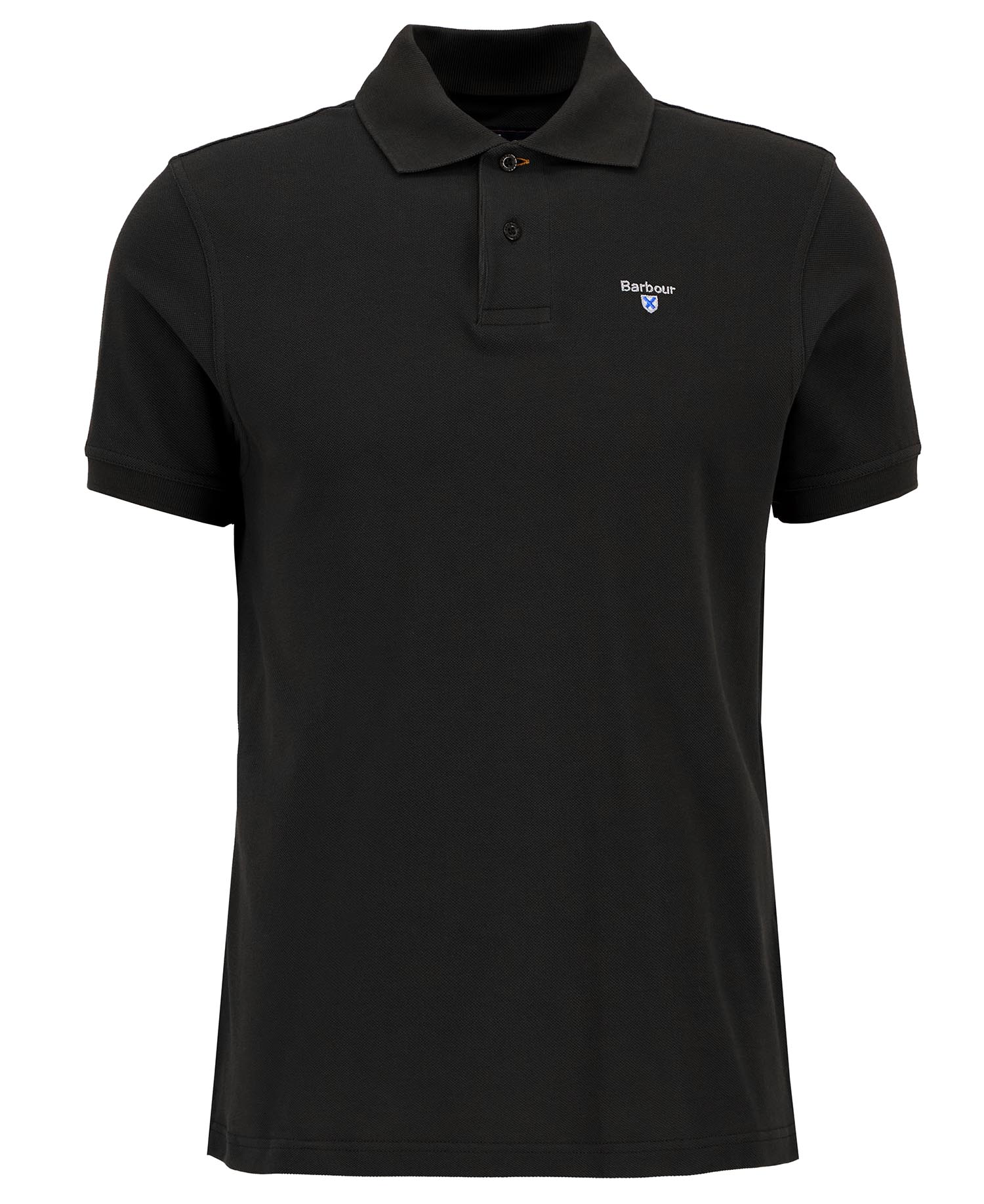 Sports Short-Sleeved Polo Shirt Classic Black