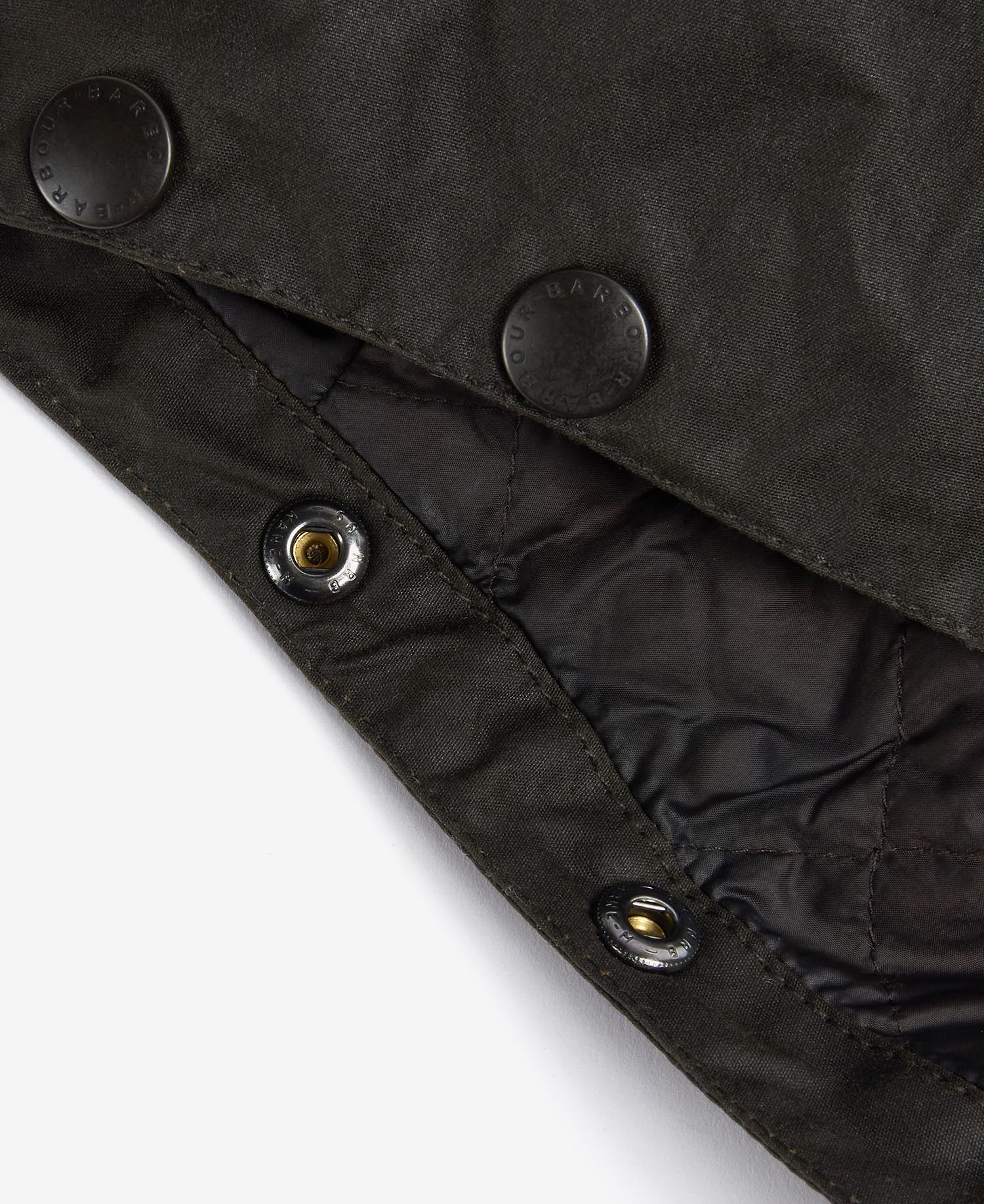 Waxed Storm Hood Olive