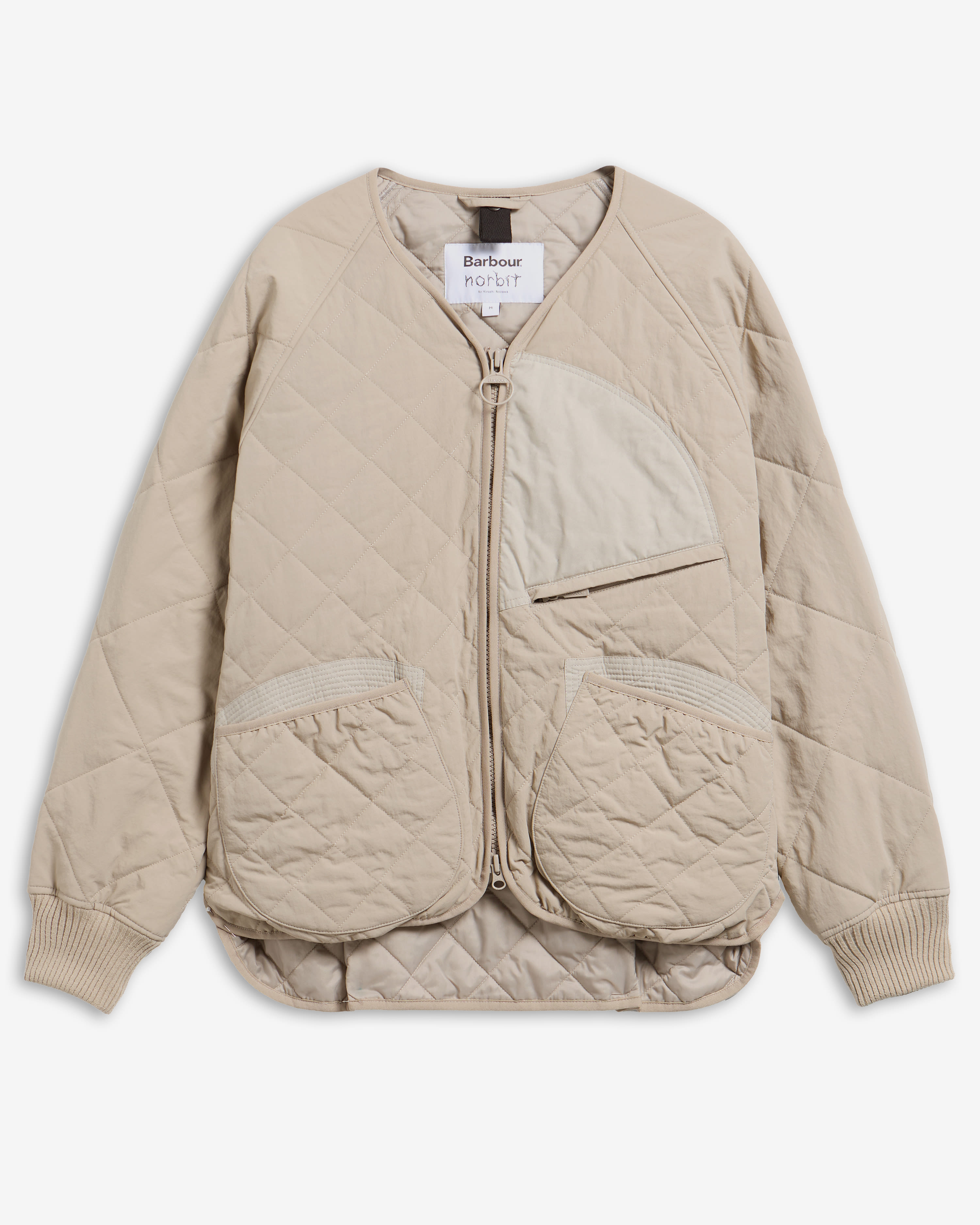Barbour x Norbit Quilted Jacket Concrete