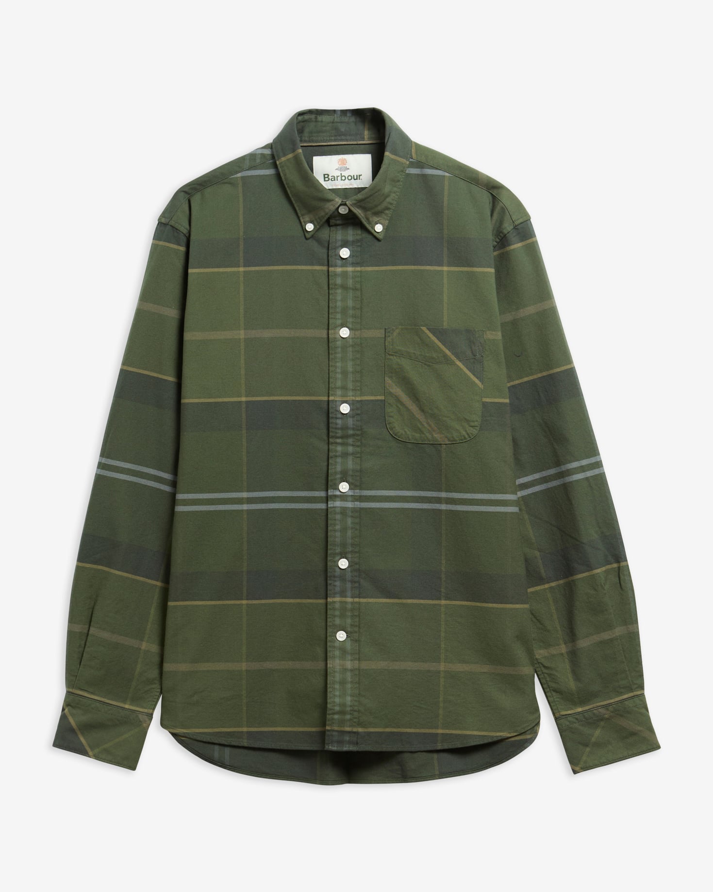 Mineral Tartan Dunoon Authentic-Fit Shirt Pine Glen