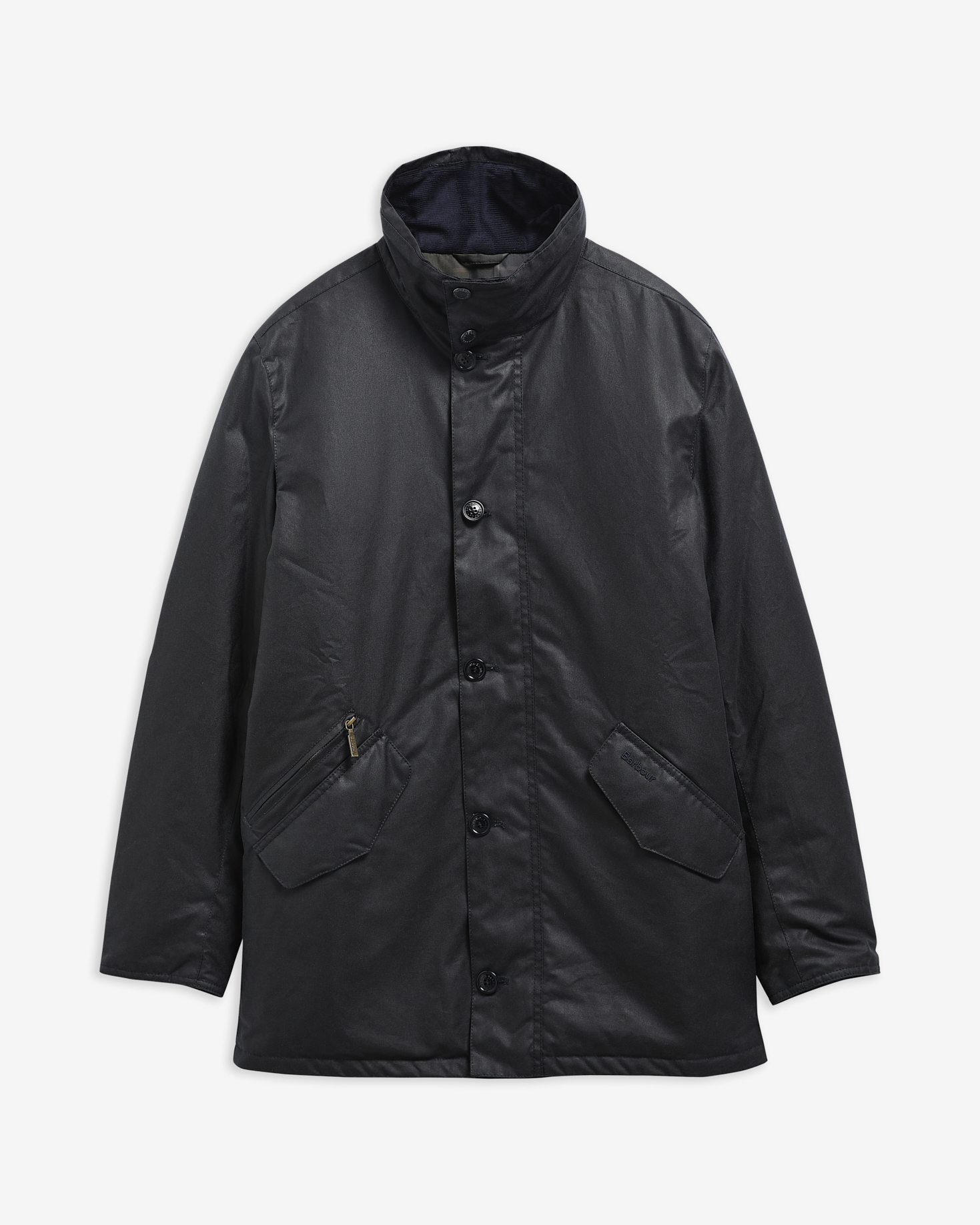 Barbour Wachsjacke Modern Powell Navy