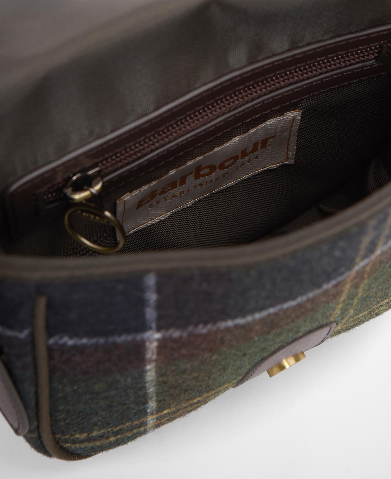 Mini borsa a tracolla Whitley in tartan Classic Tartan