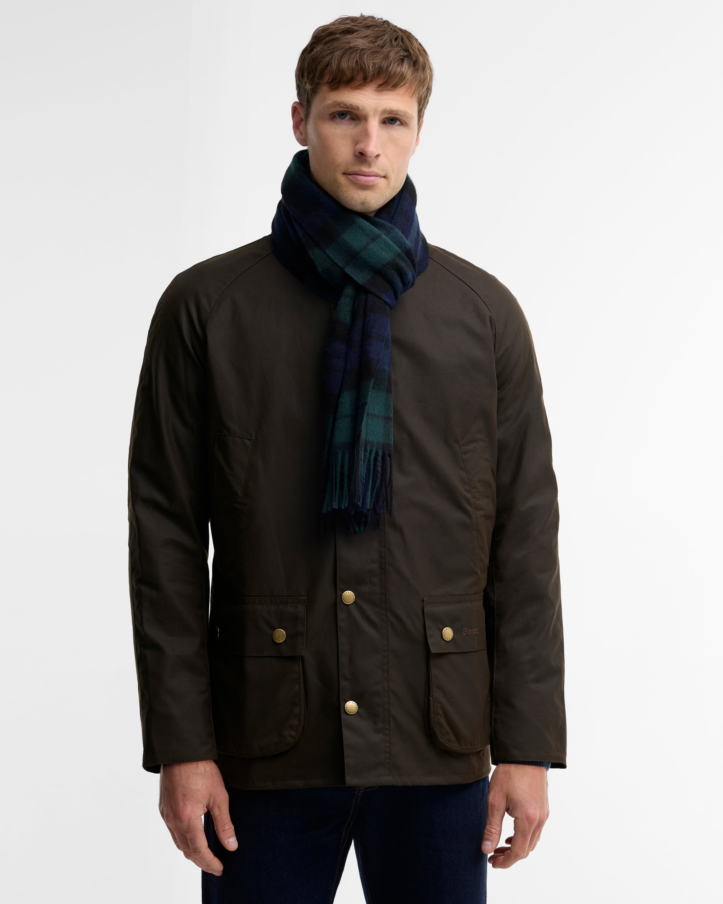 New Check Tartan Scarf Black Watch
