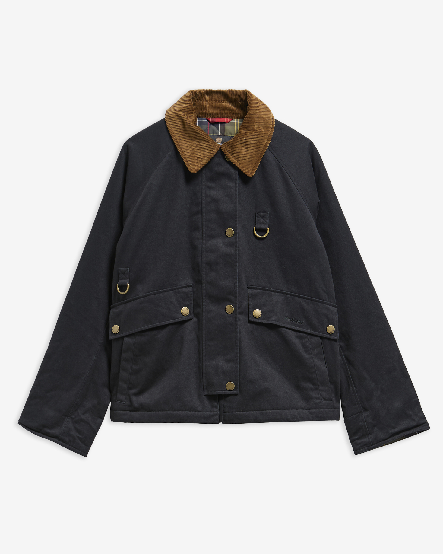 Daphne Casual Jacket Black/Mixed Tartan