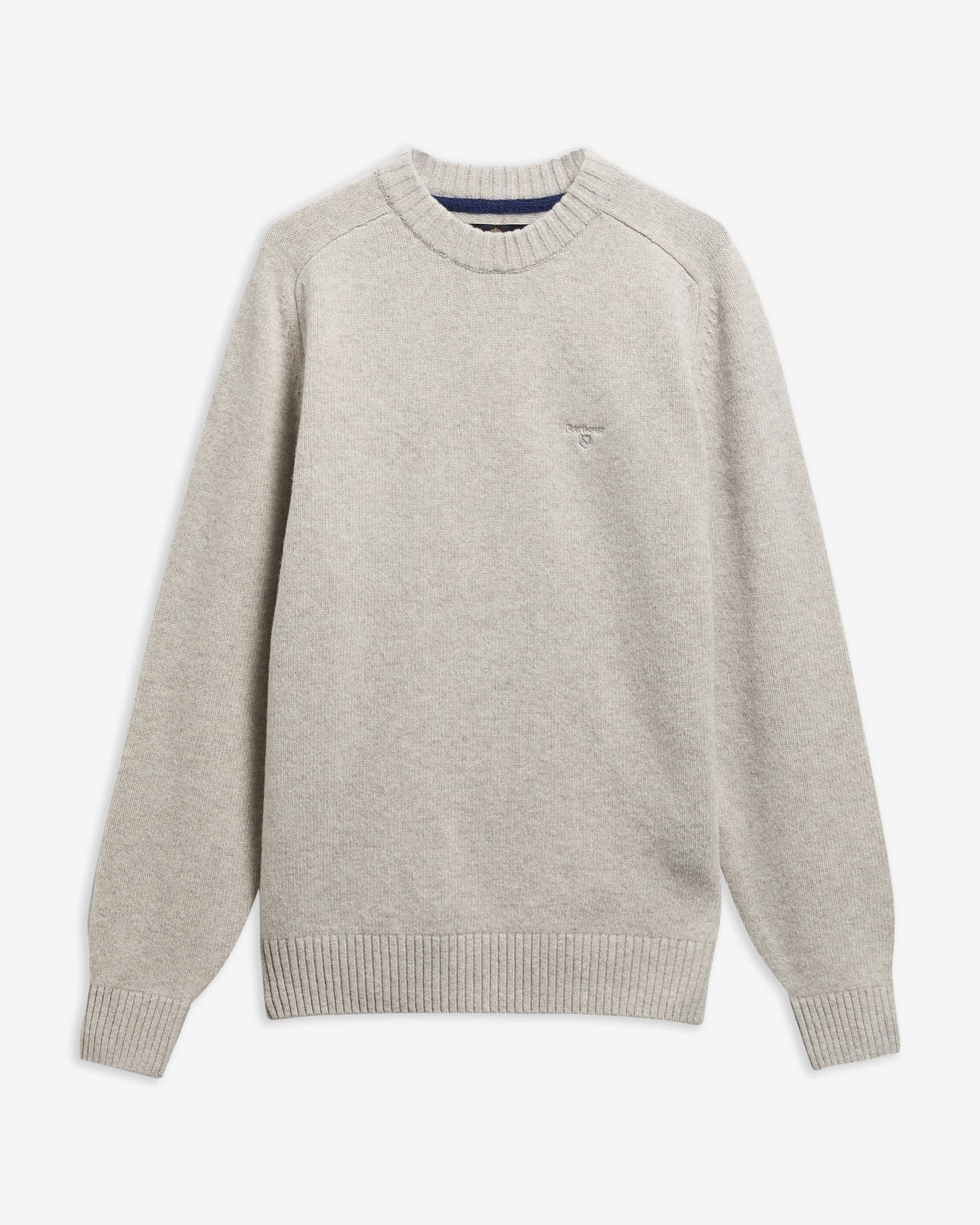 Newtown Crew Neck Jumper Light Grey