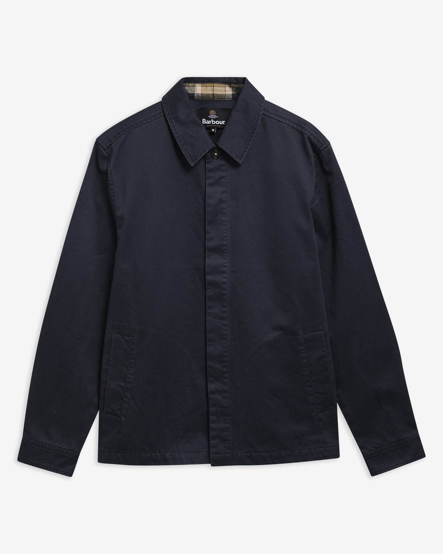 Yorklane Twill Overshirt Dark Navy