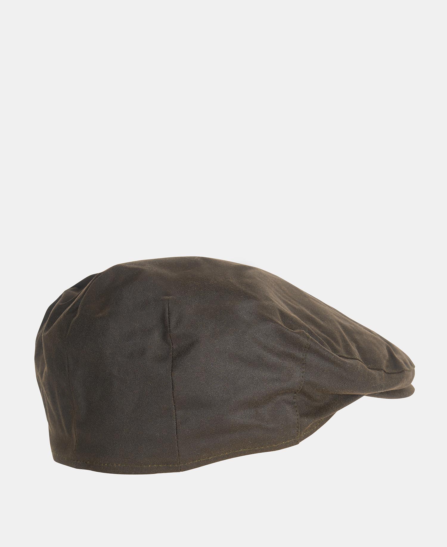 Cheviot Waxed Flat Cap Olive