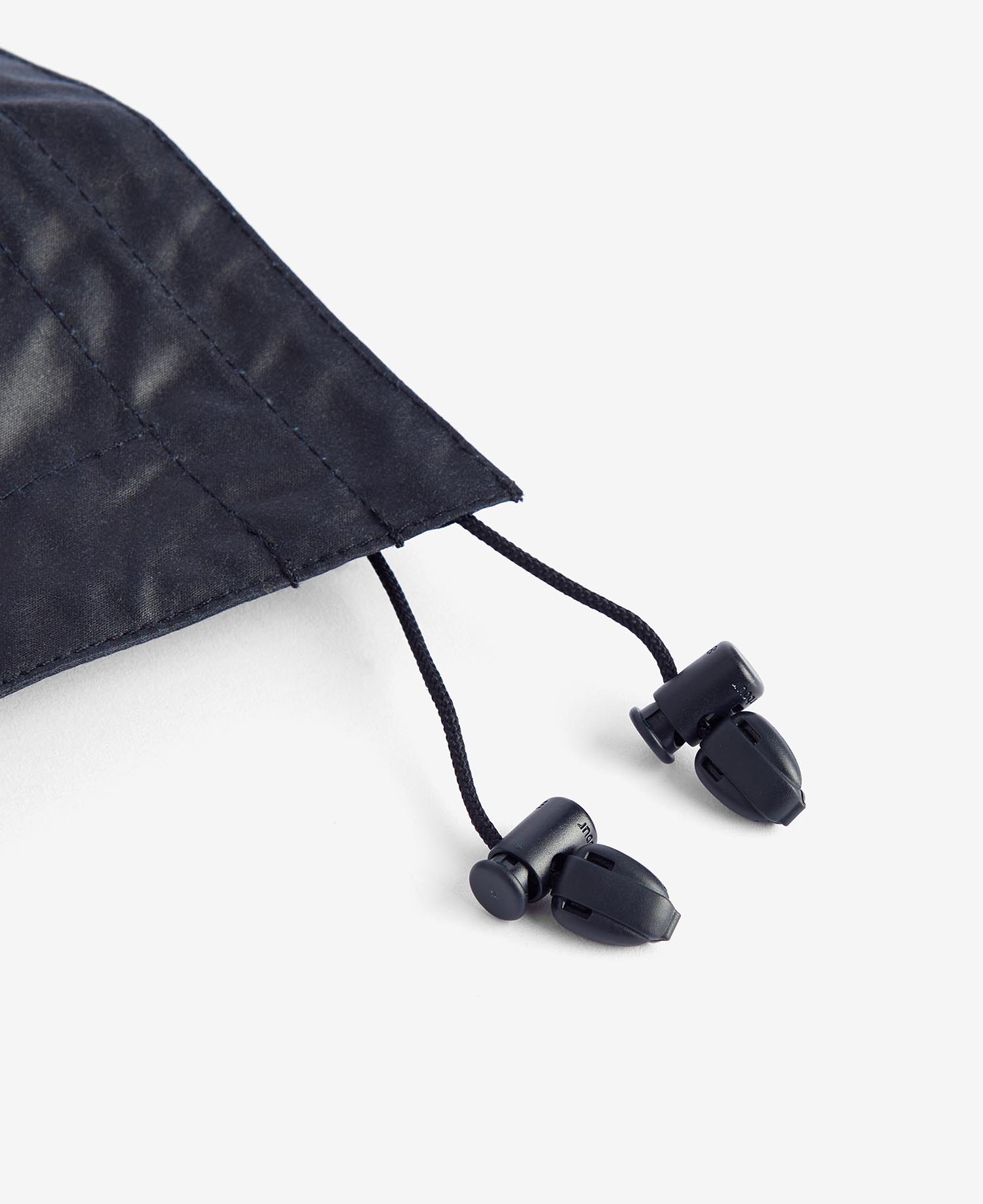 Kapuze Waxed Cotton Plain