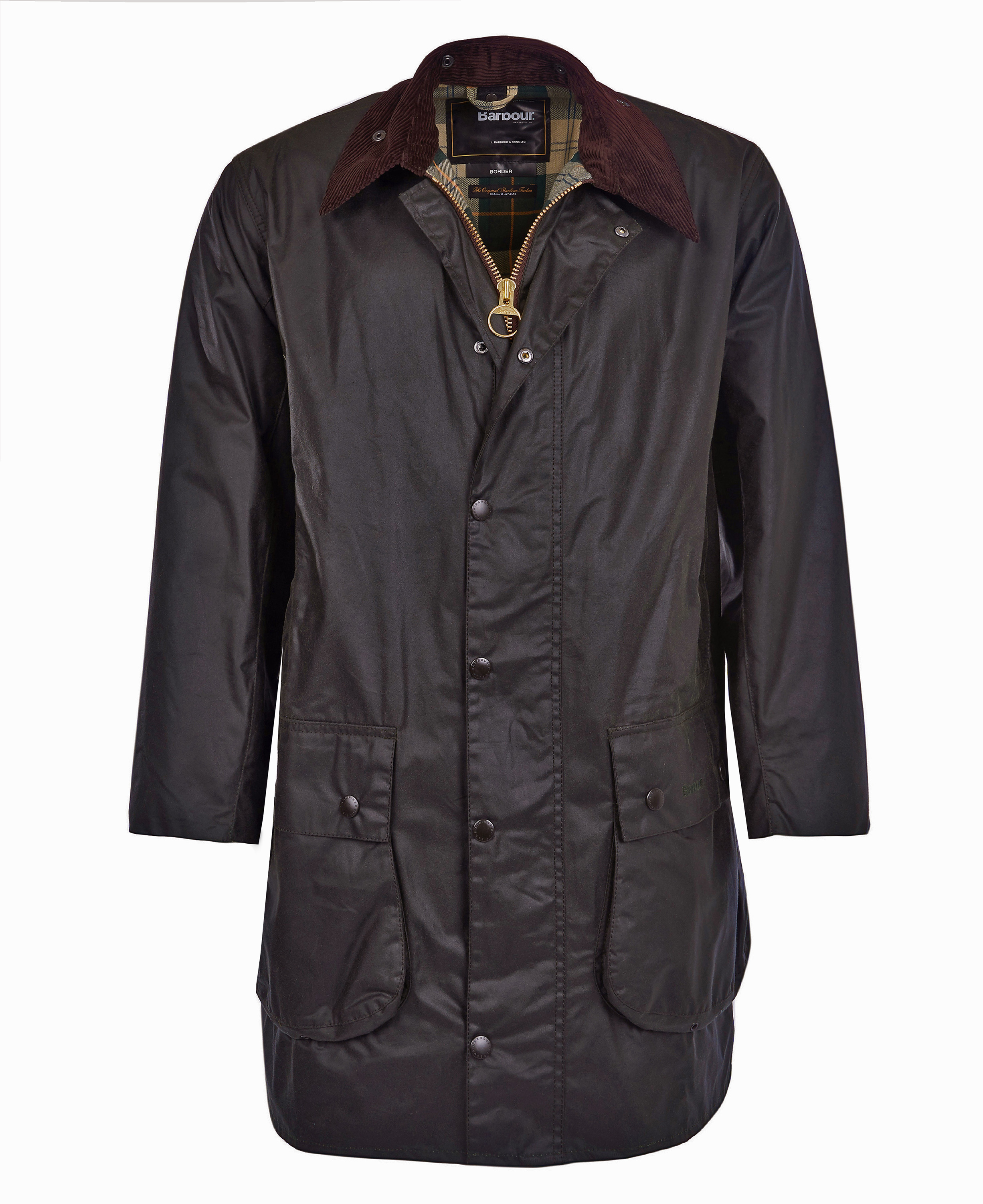 Border&reg; Waxed Jacket Sage
