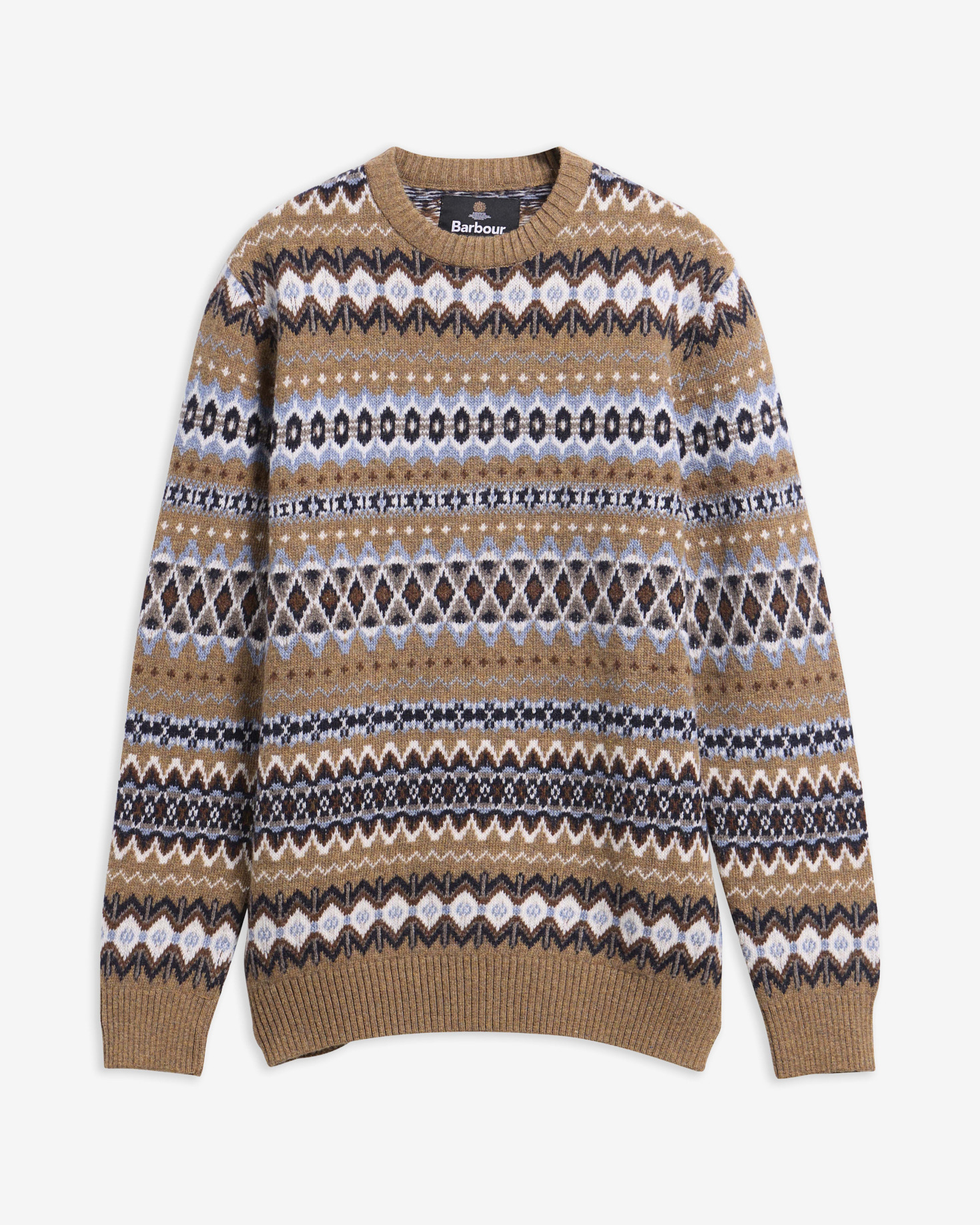 Maglia a girocollo Case Fair Isle Trench