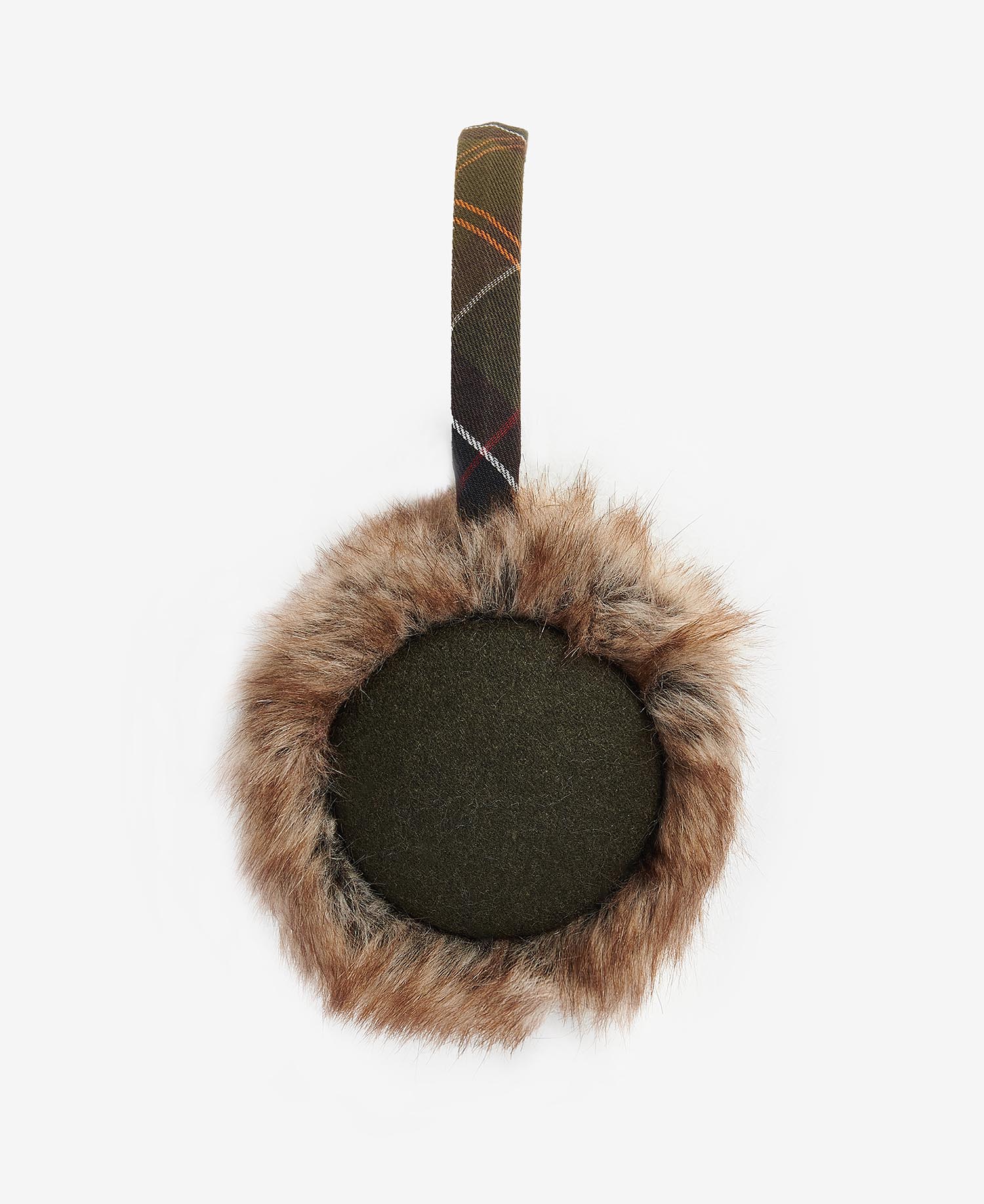 Barrhill Faux-Fur Ear Muffs Classic Tartan
