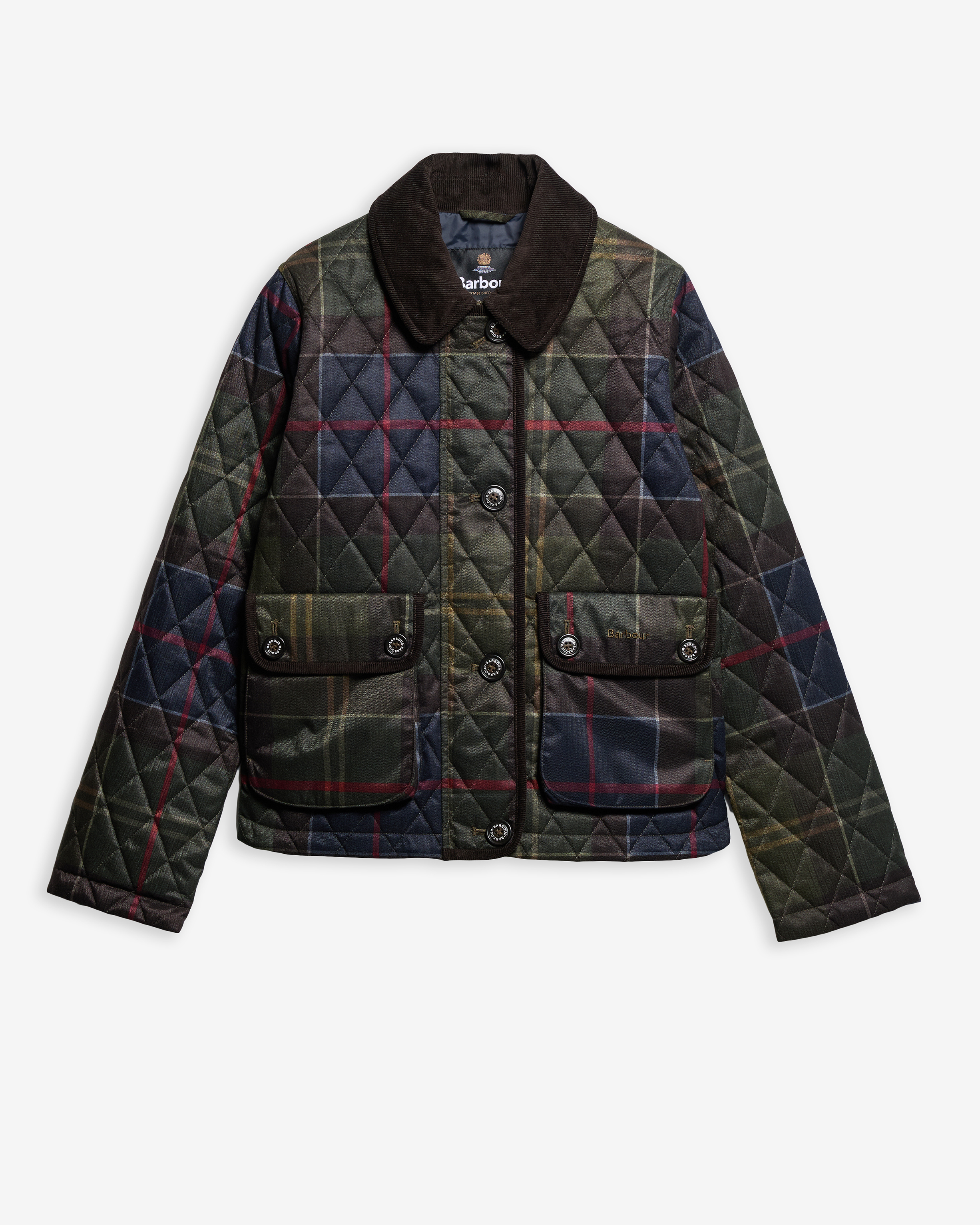 Loudon Tartan Quilted Jacket Classic Tartan