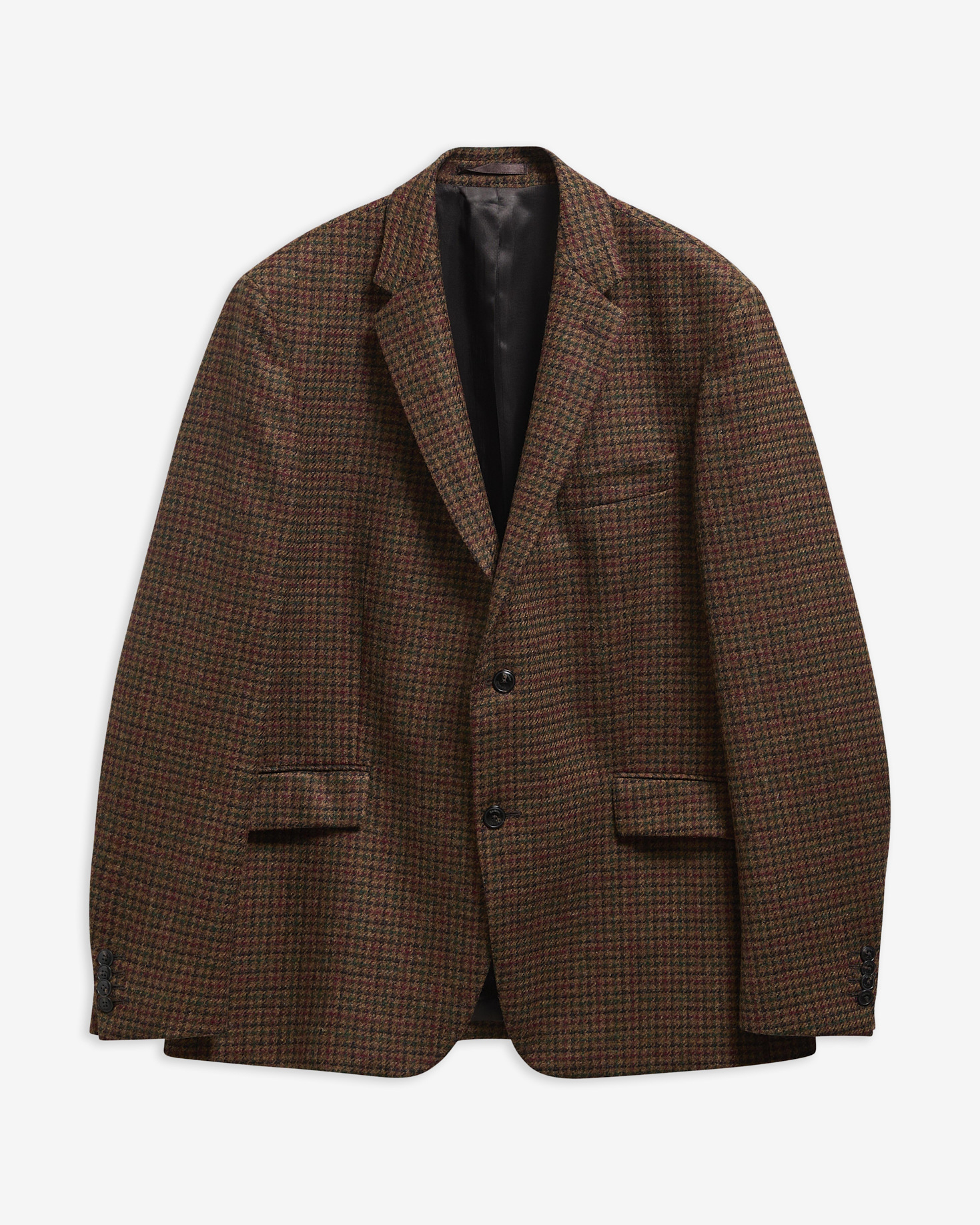 Blazer Tindle Moons con motivo pied-de-poule Brown