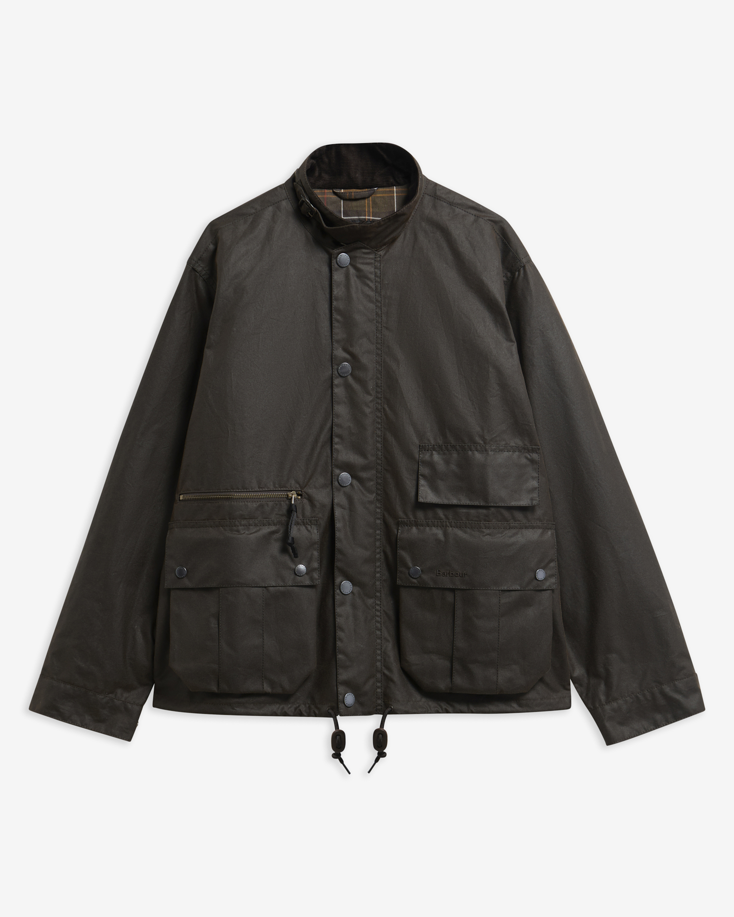 Modified Ursula Waxed Jacket Dark Brown