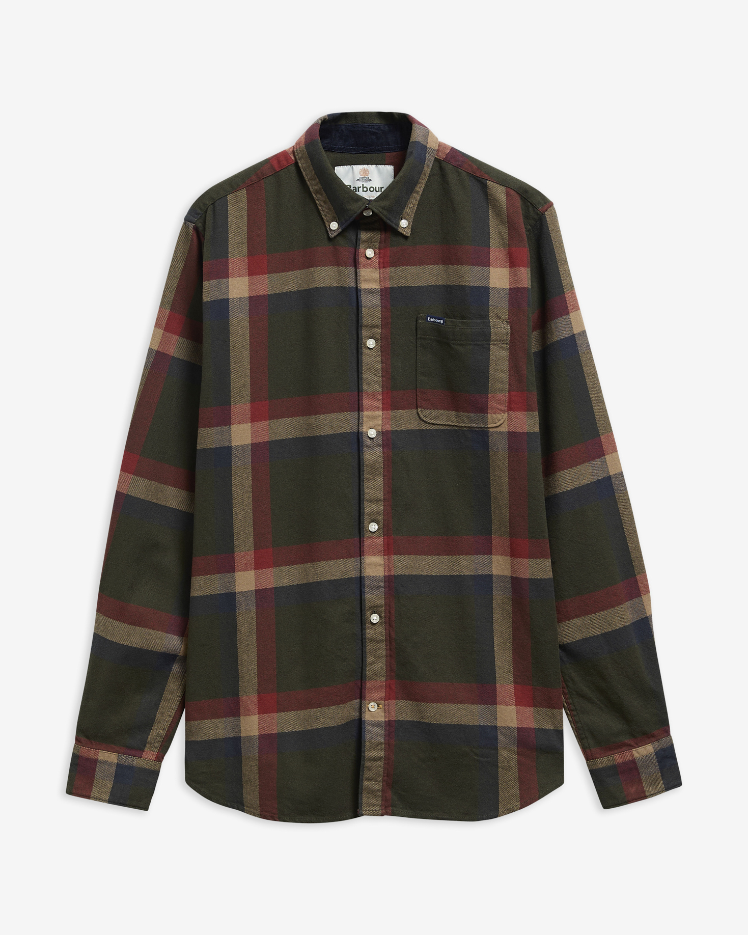 Hemd Folley Tailored Mid Olive
