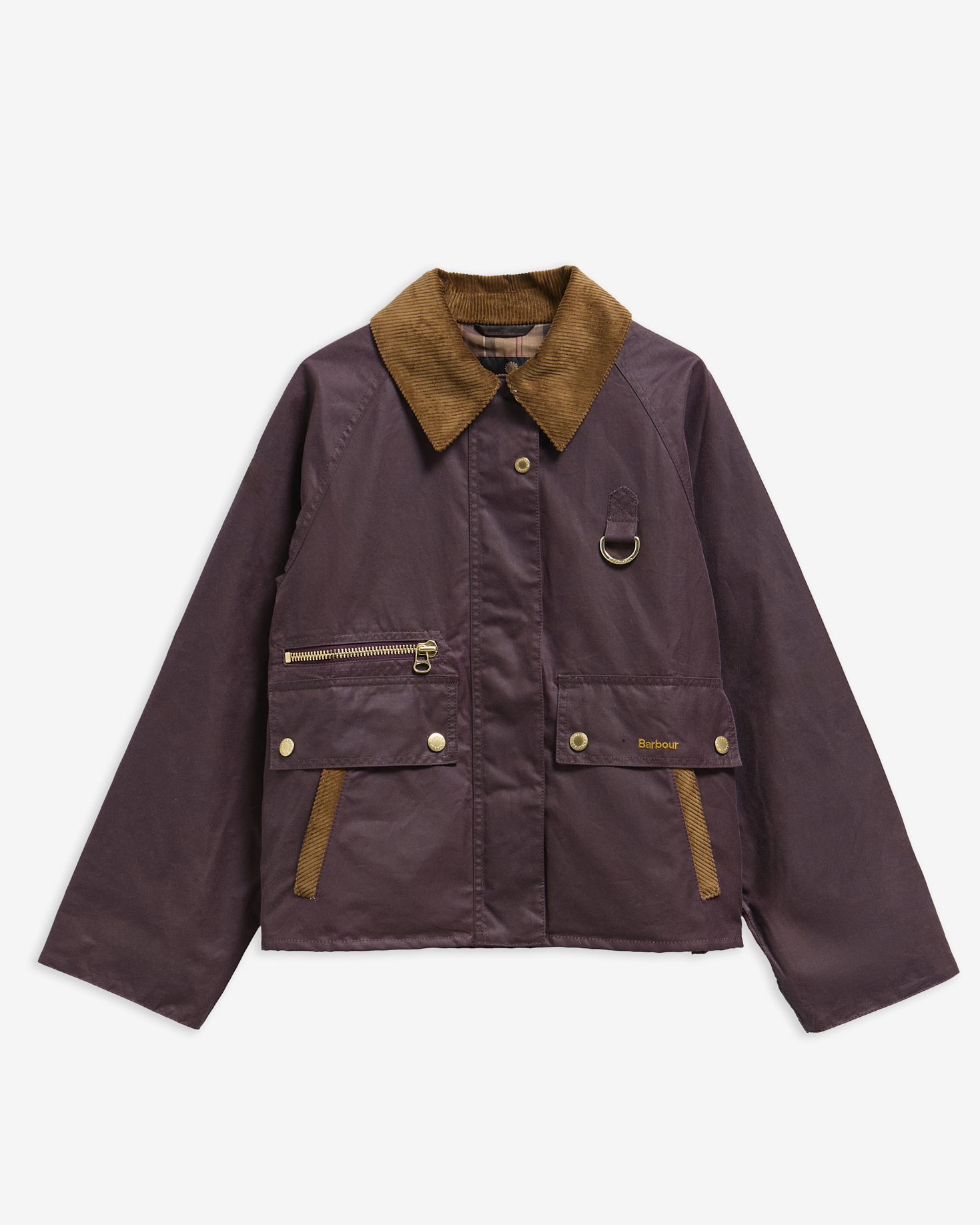 Giacca cerata Cottingham Bordeaux/Muted