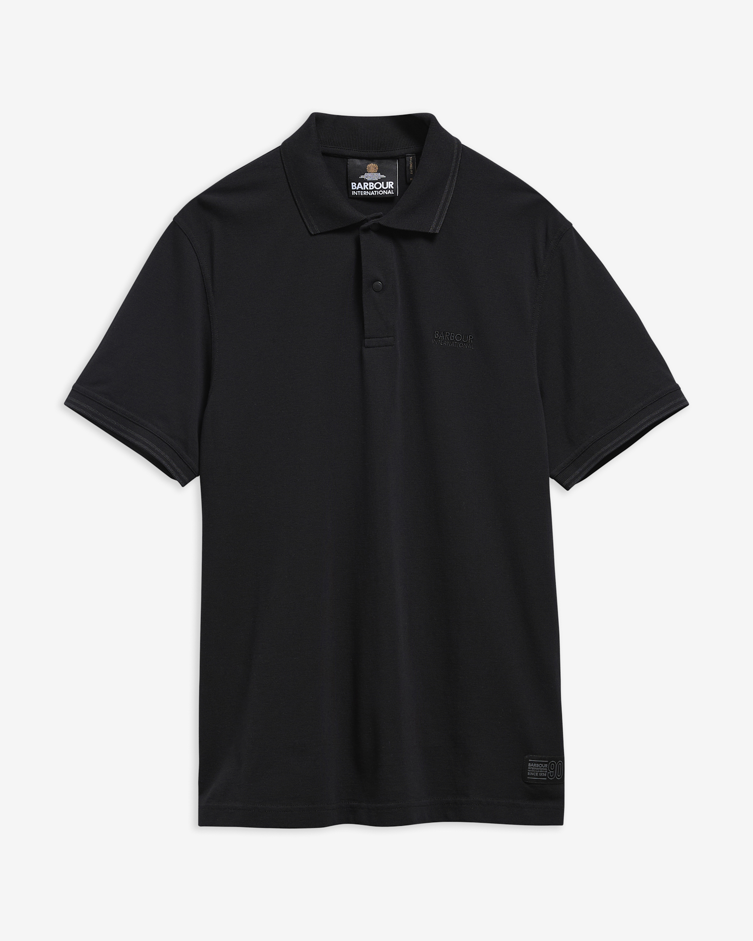 Polo 90&deg; anniversario. Black