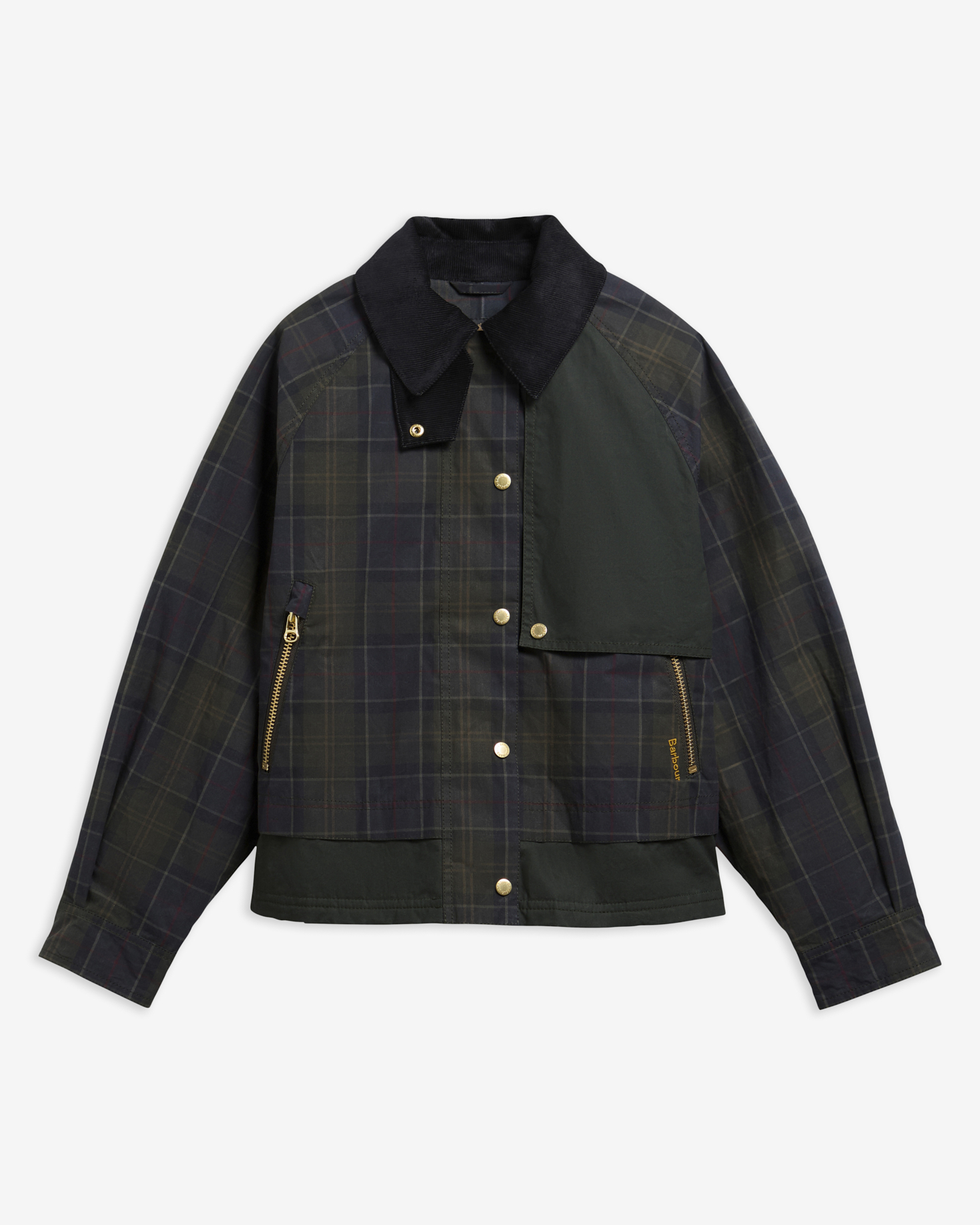 Truro Check Casual Jacket Shadow Classic/Dk Fern/Mixed Tartan