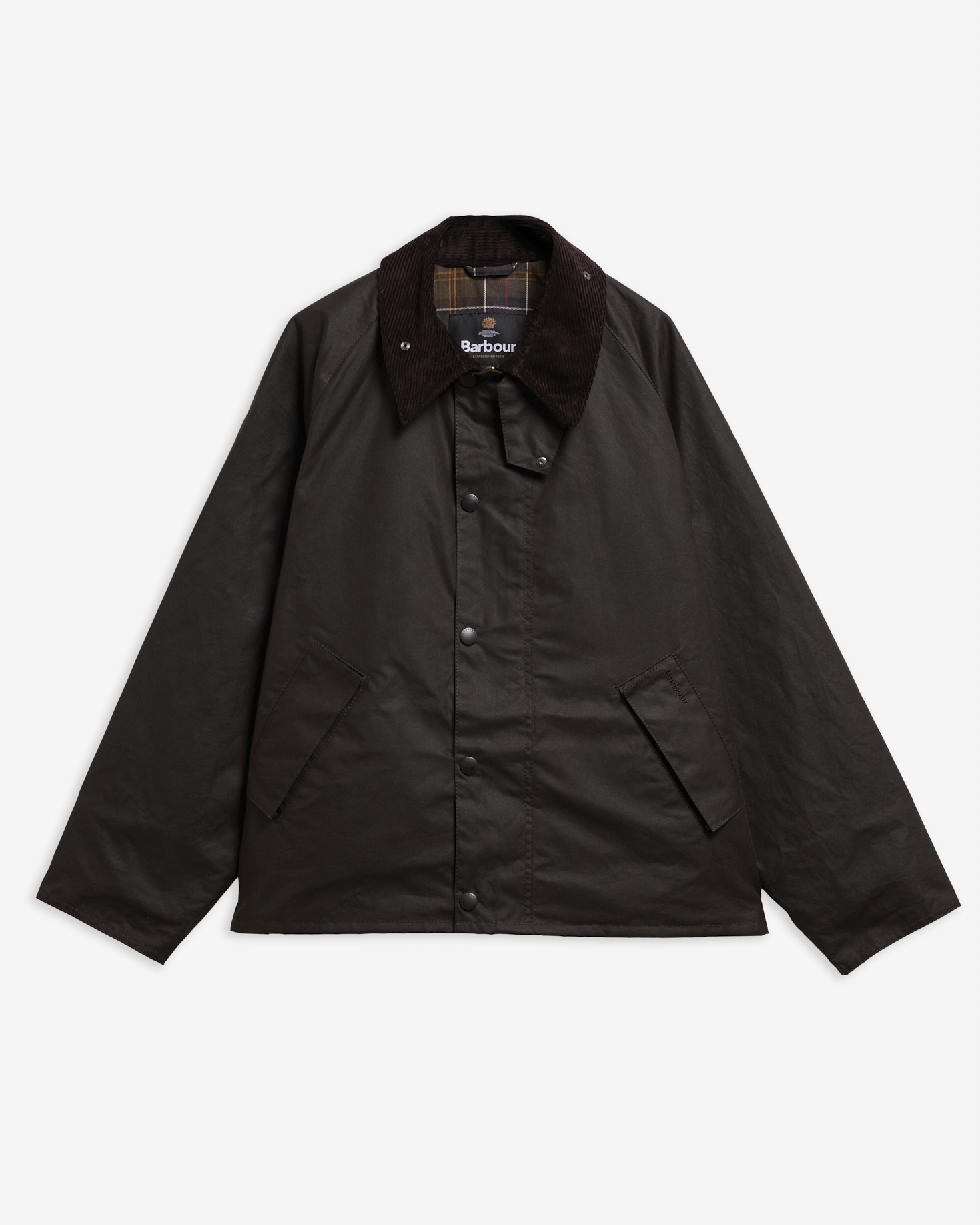 Transport Waxed Jacket Dark Brown