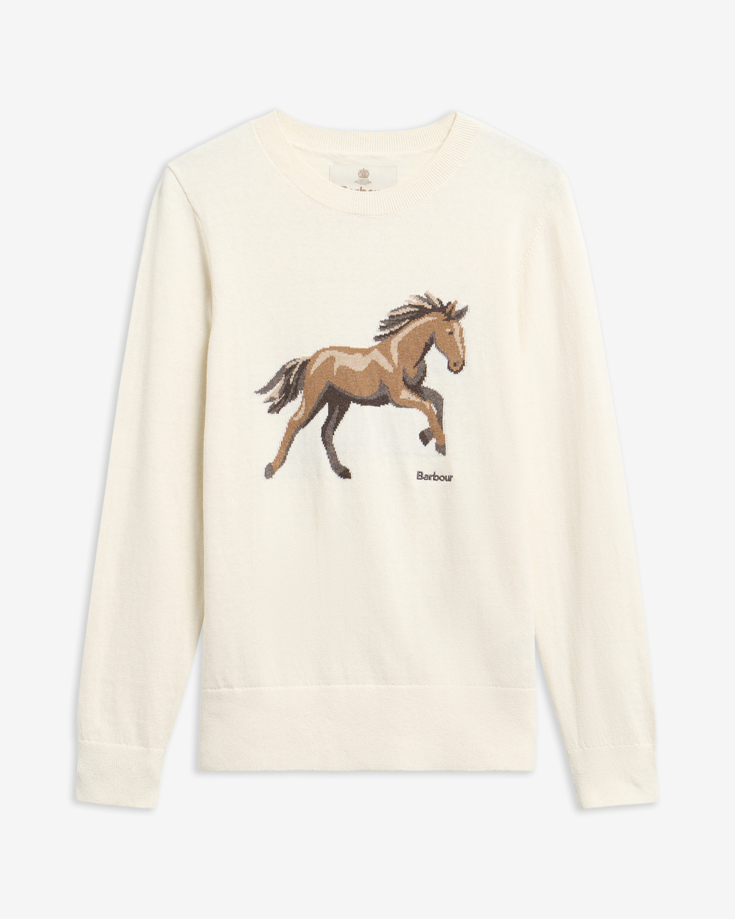 Pullover Homeswood Rundhalsausschnitt Ecru