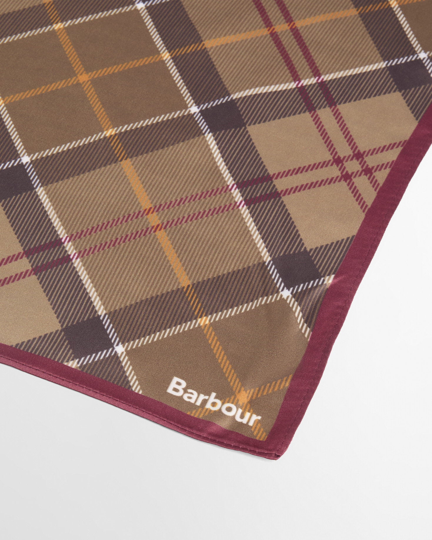 Foulard Kinsale in tartan Muted Tartan