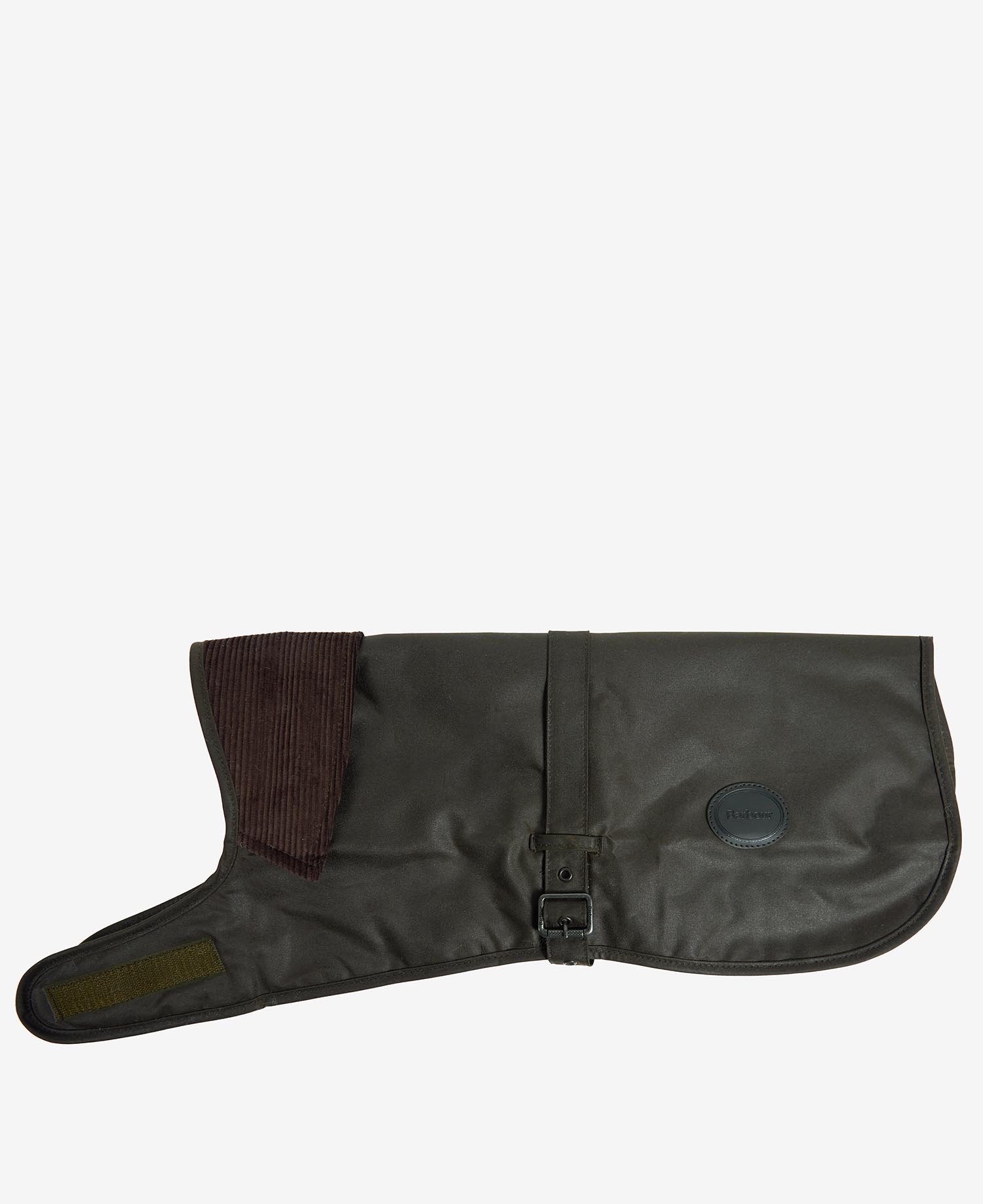 Waxed Dog Coat Olive