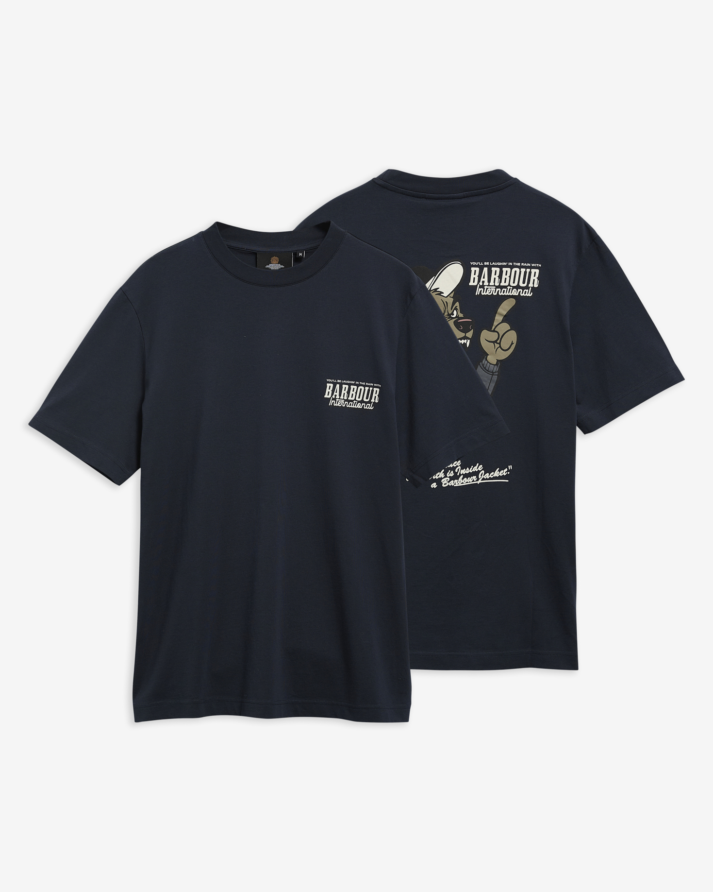 B.Intl T-Shirt Pull Graphic Navy
