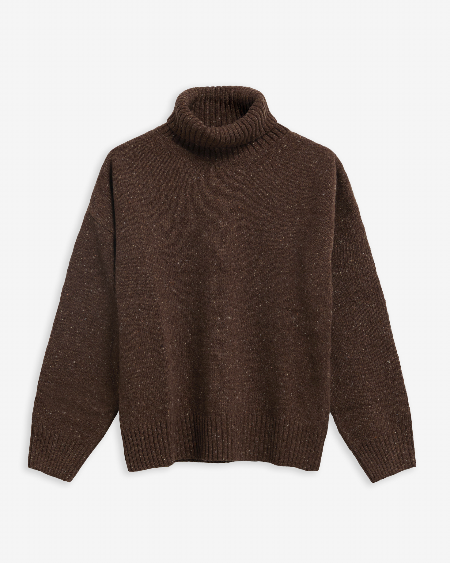 Barbour Woll-Rollkragenpullover Stanford Fleck Rustic