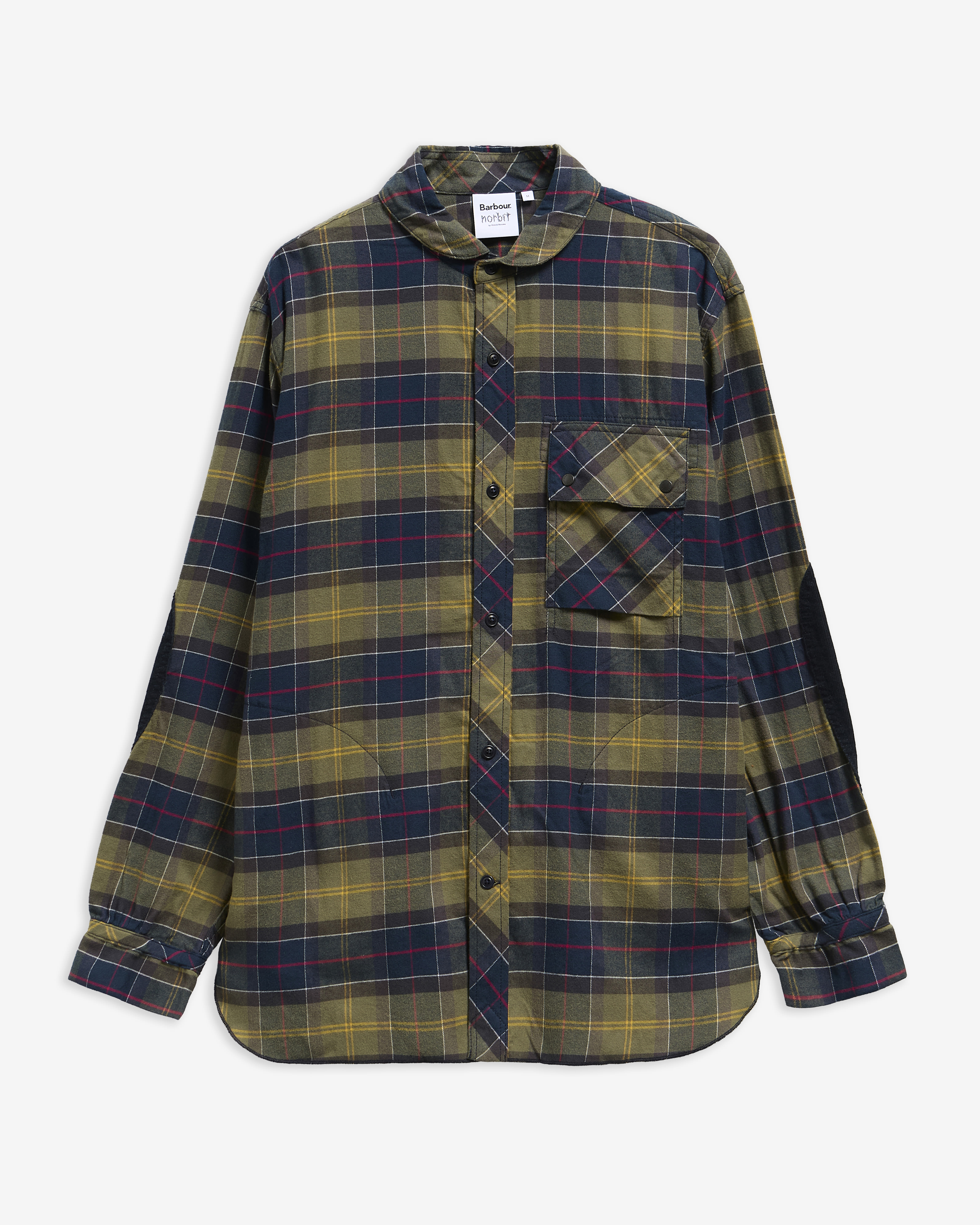 Camicia in tartan dalla vestibilit&agrave; comoda Barbour x Norbit Classic Tartan