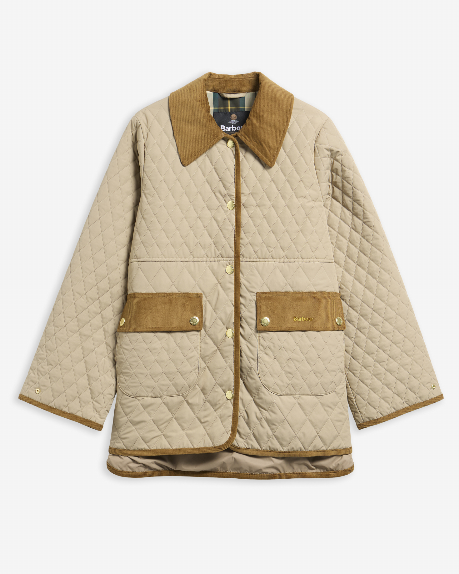 Whickham Quilted Jacket Lt Trench/Ancient