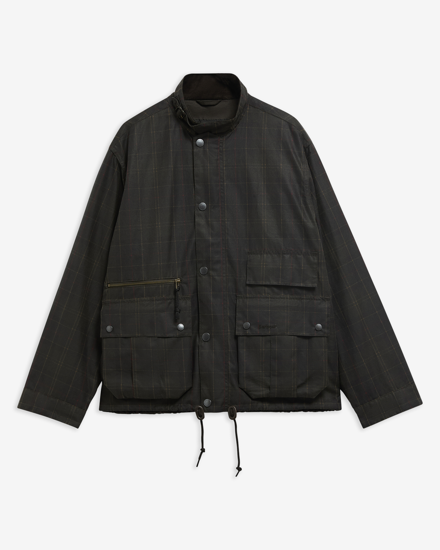 Giacca cerata Modified Ursula in tartan Classic Tartan