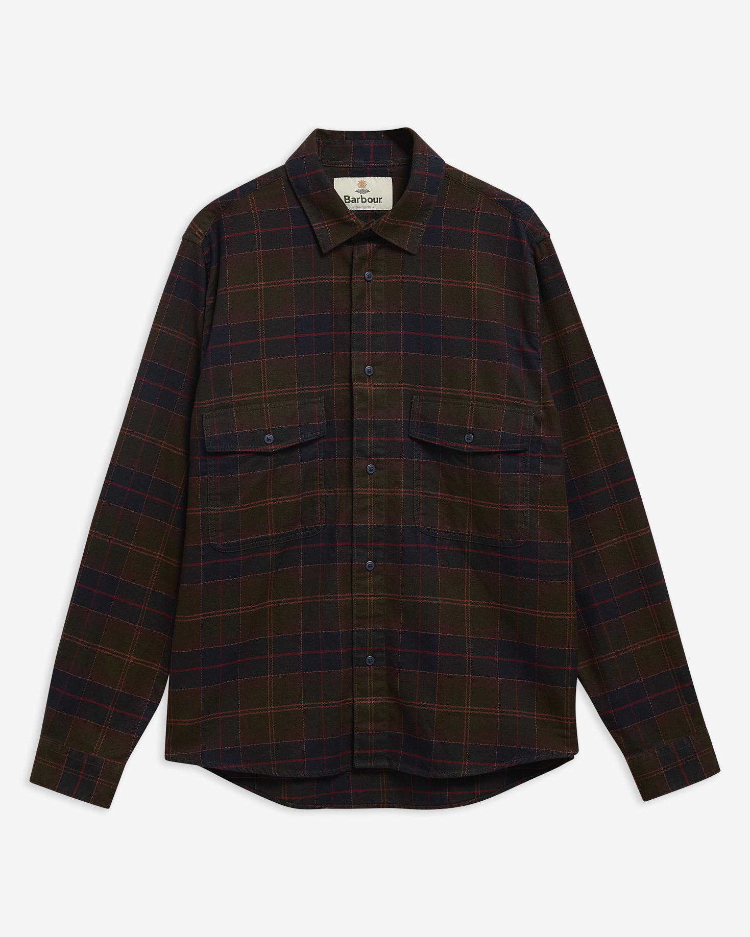 Camicia oversize a maniche lunghe Armstrong Classic Tartan