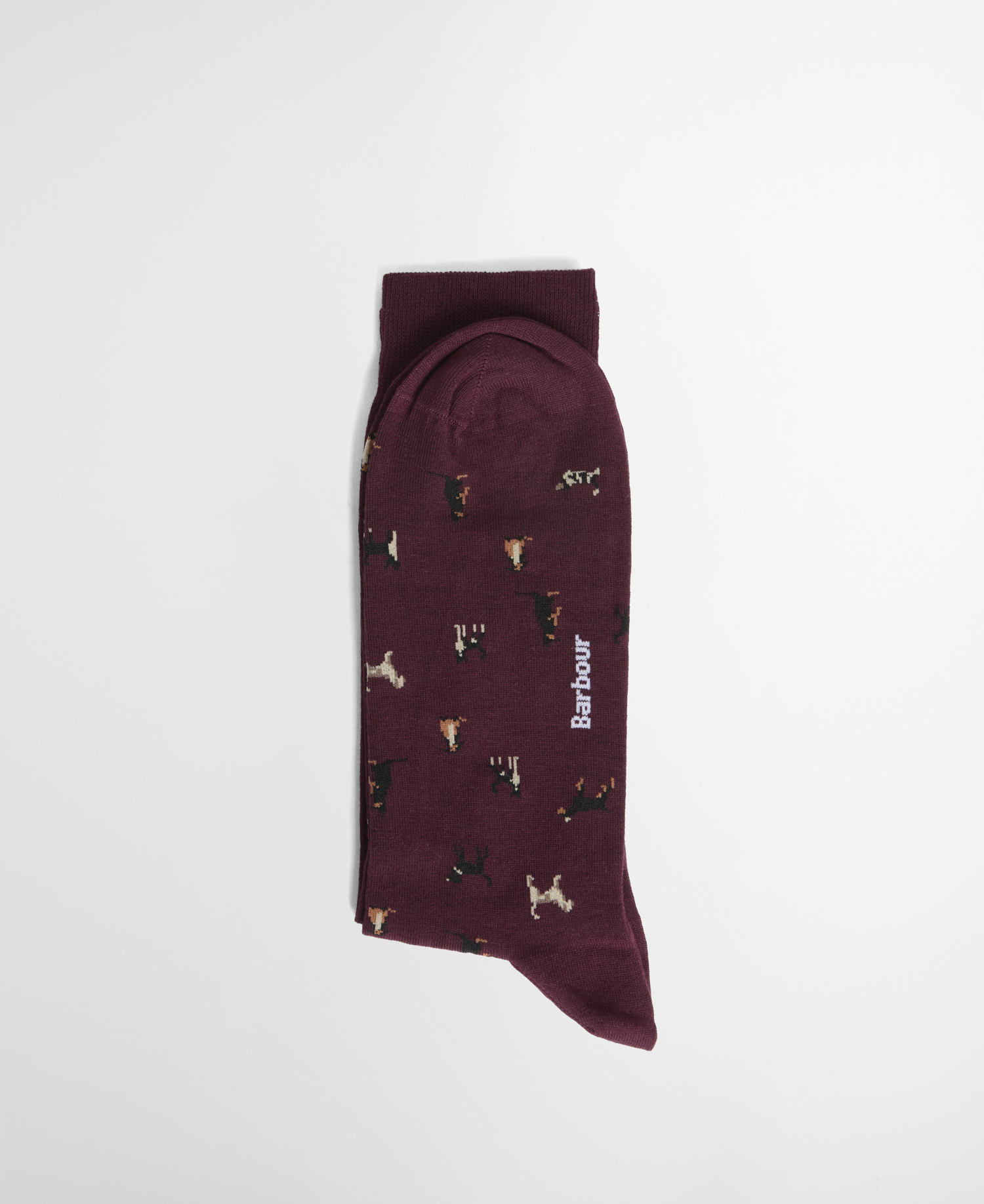 Mavin Socks Bordeaux/Dog