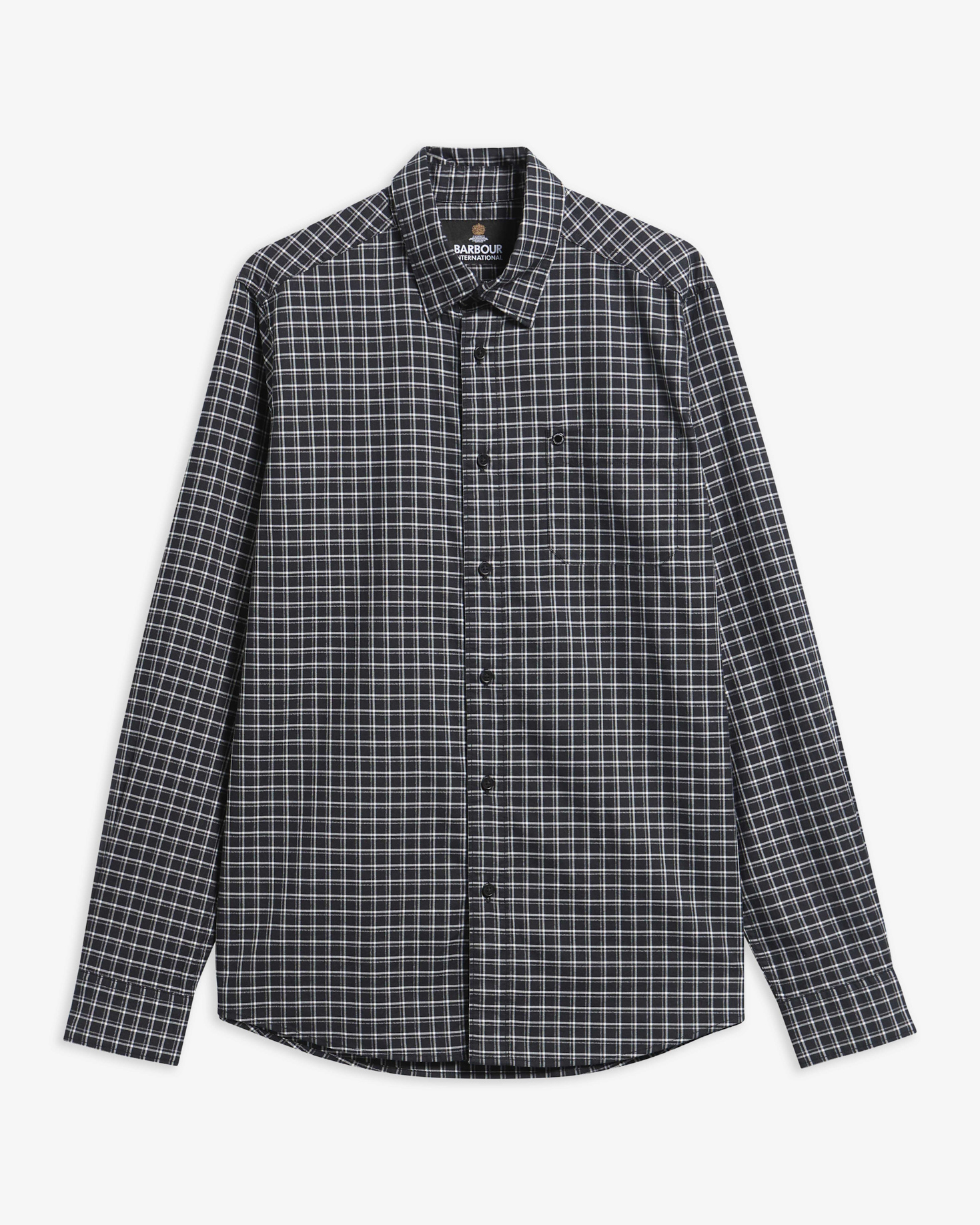 Malkin Tailored Long-Sleeved Shirt Black