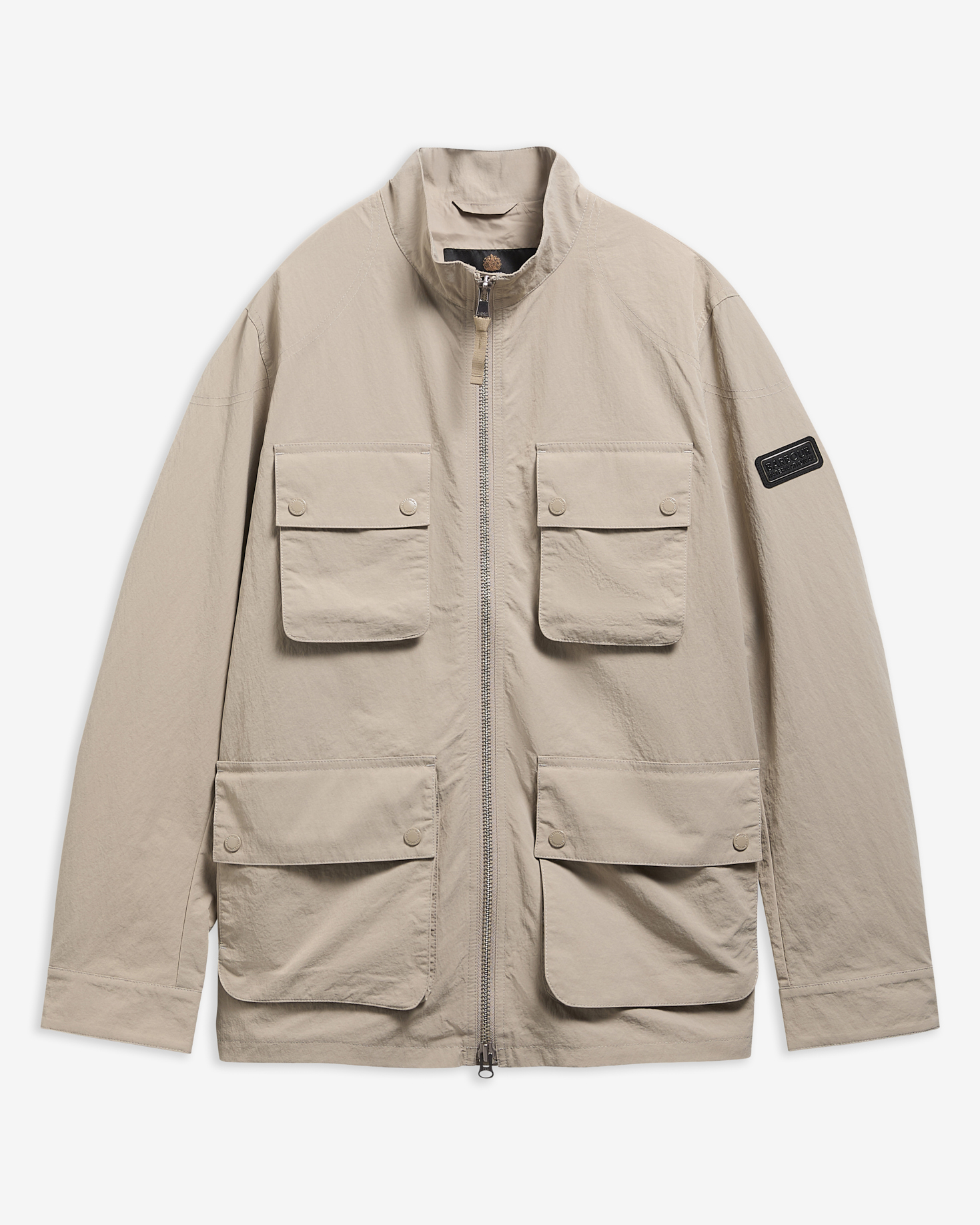 Course Showerproof Jacket Concrete