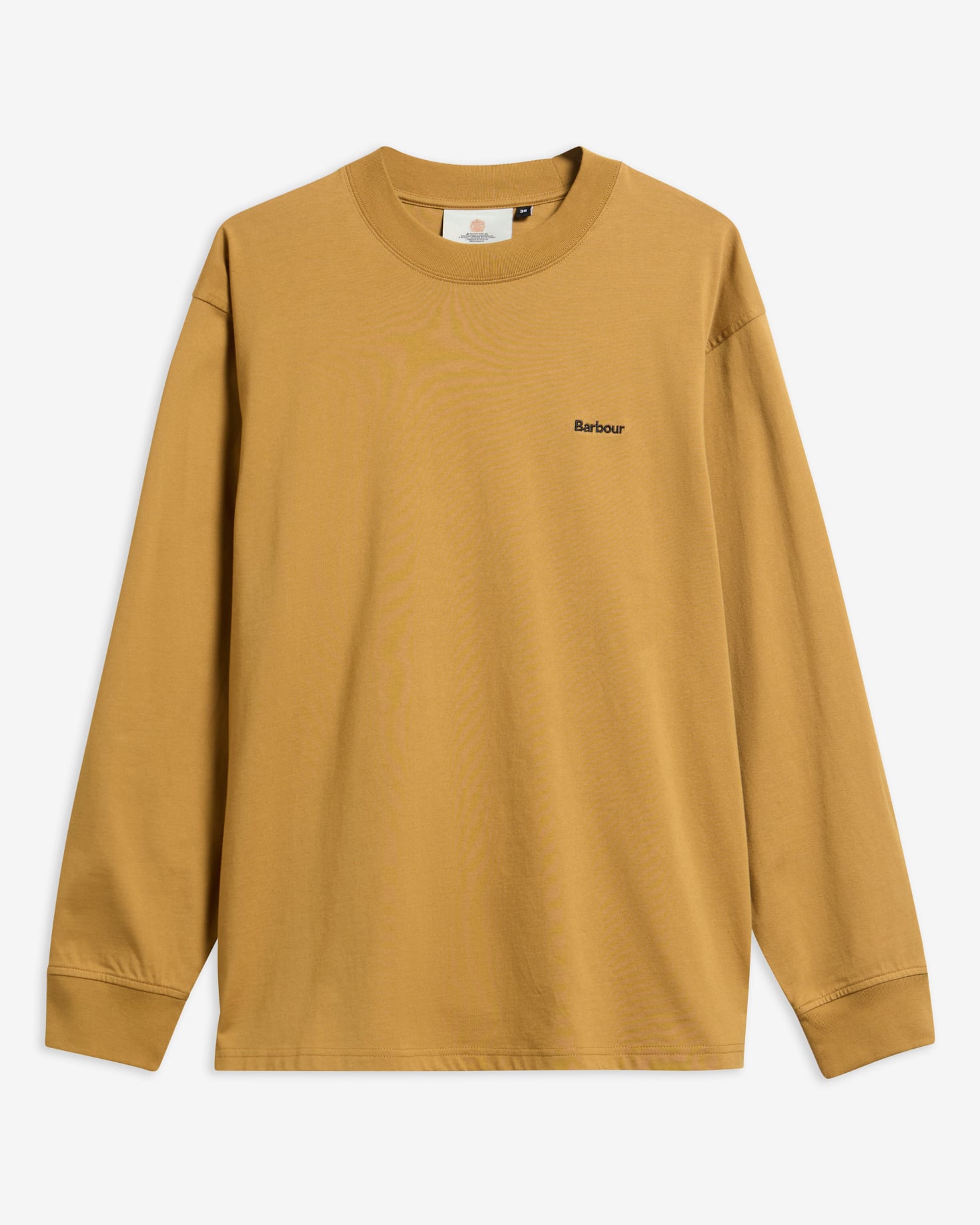 Logo Oversized Long-Sleeved T-Shirt Cumin