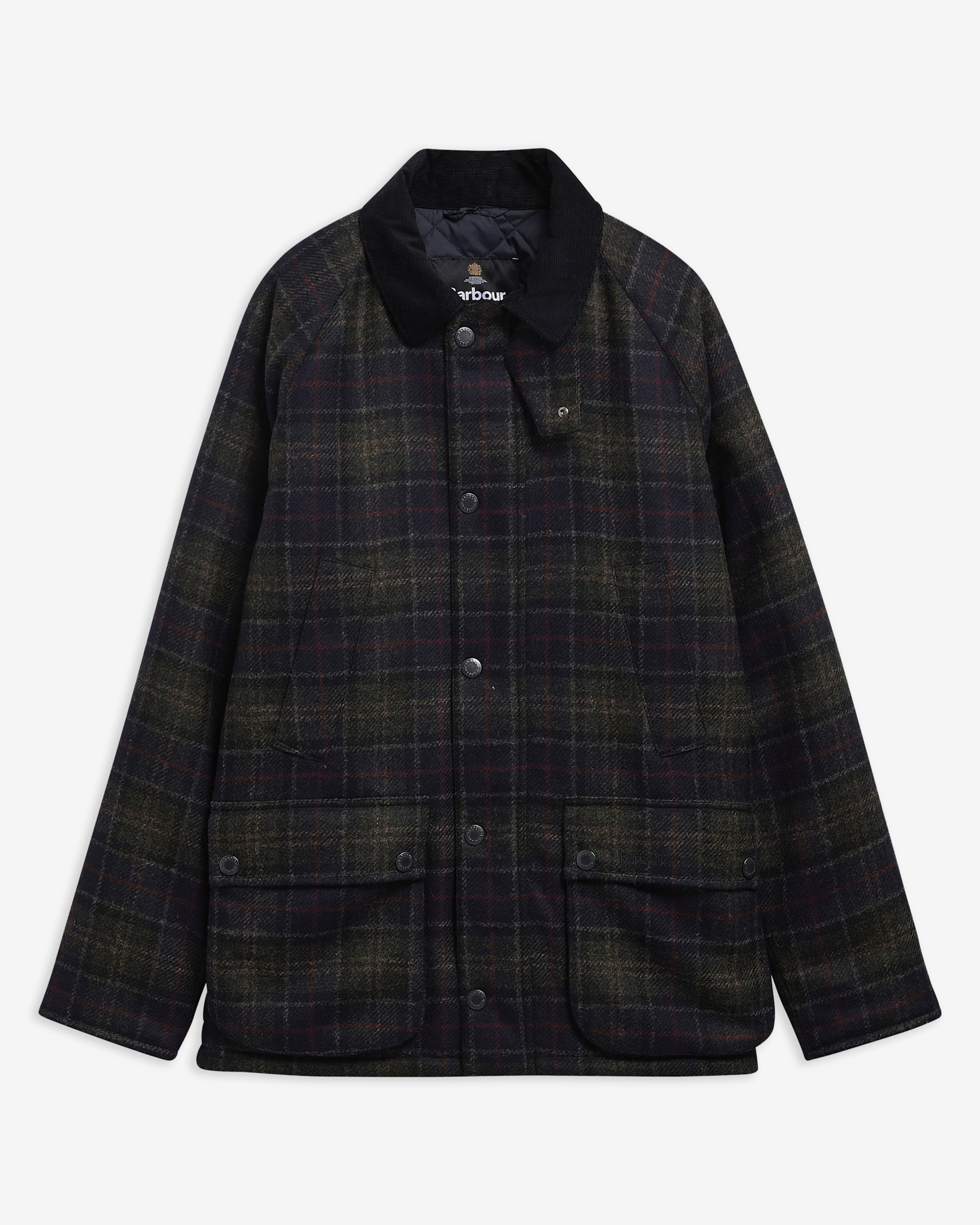 Tartan Bedale Wool Jacket Shadow Classic Tartan