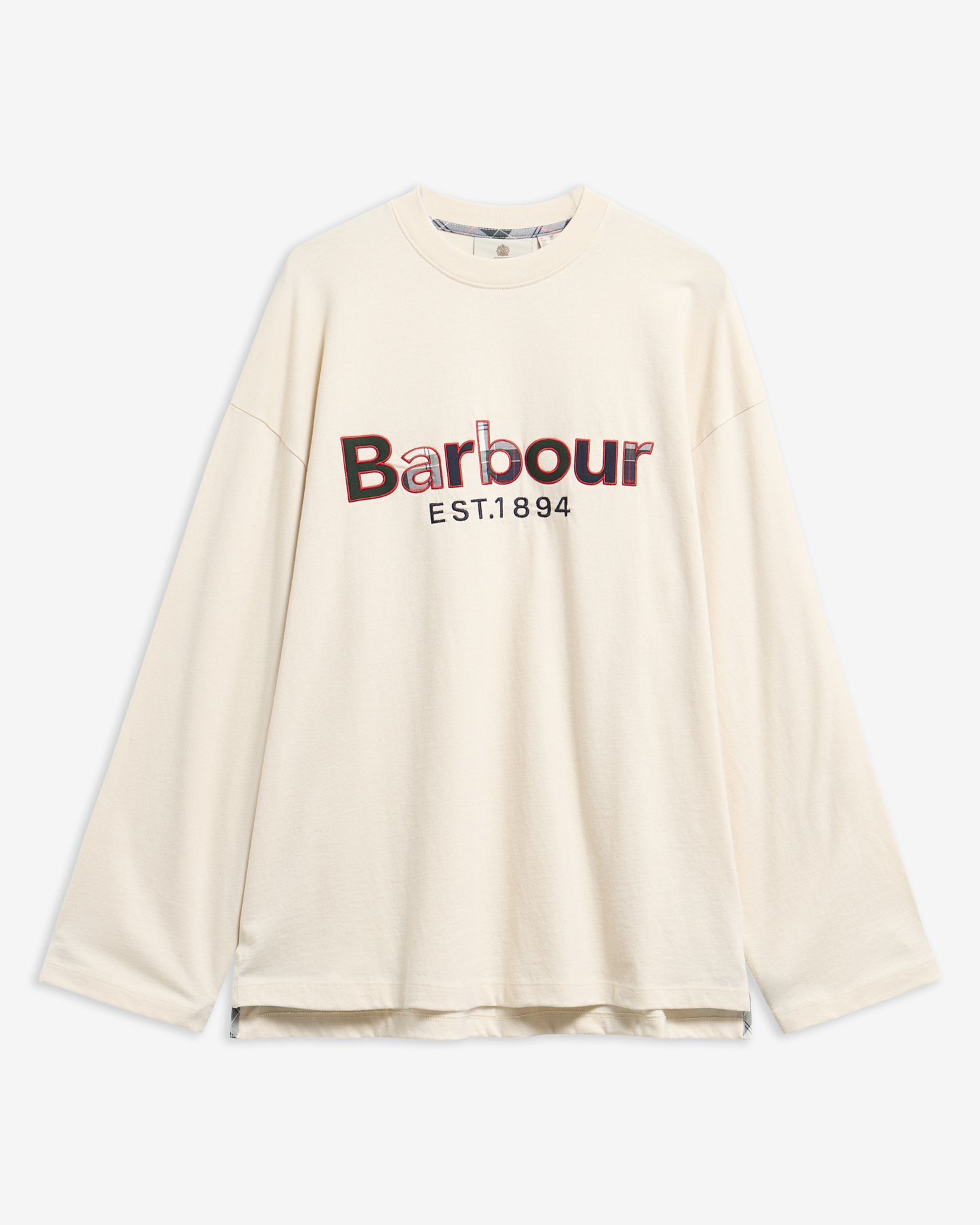 Holly Long-Sleeved T-Shirt Antique White