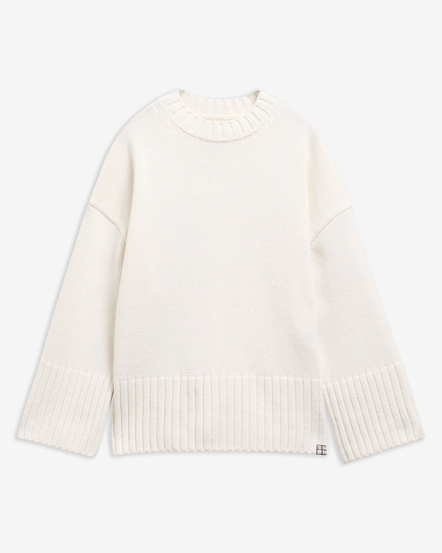 Gaia Crew Neck Jumper Cloud