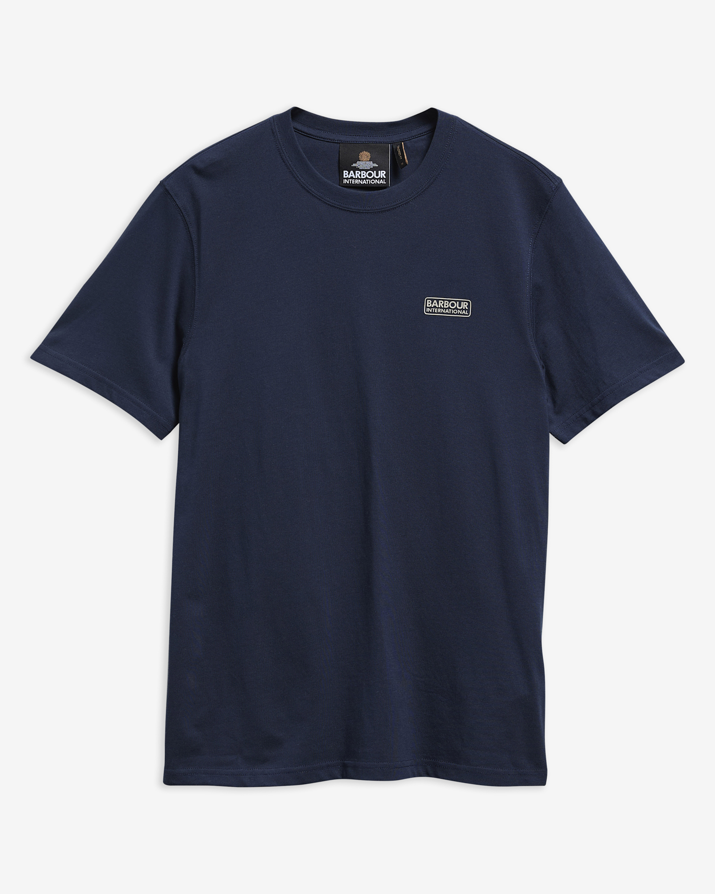 T-shirt con logo piccolo Navy Blazer