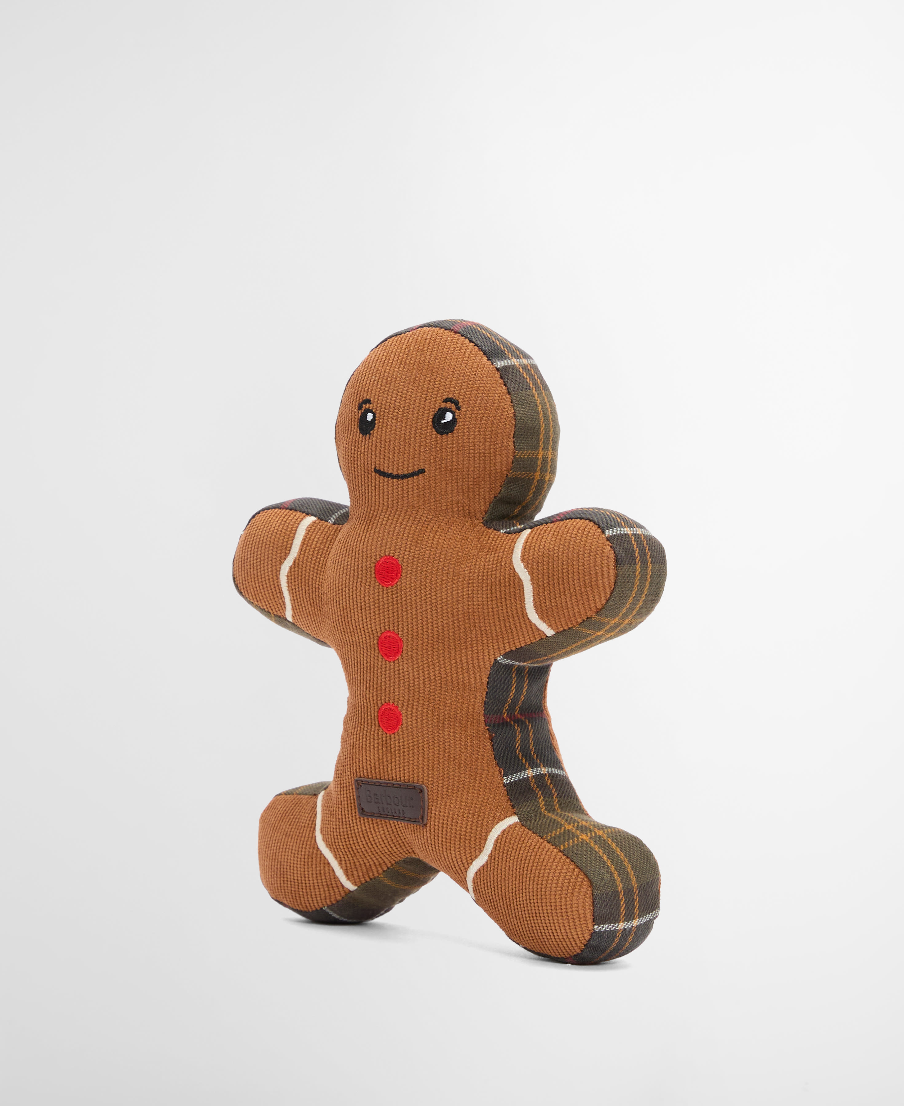 Christmas Gingerbread Dog Toy Brown