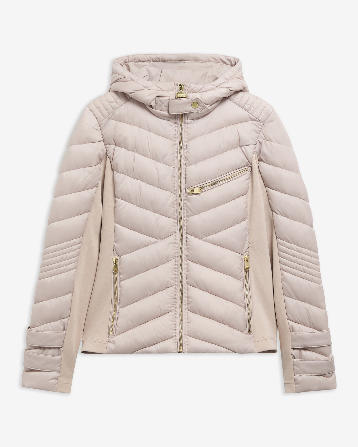 Salengro Quilted Jacket Nutmeg