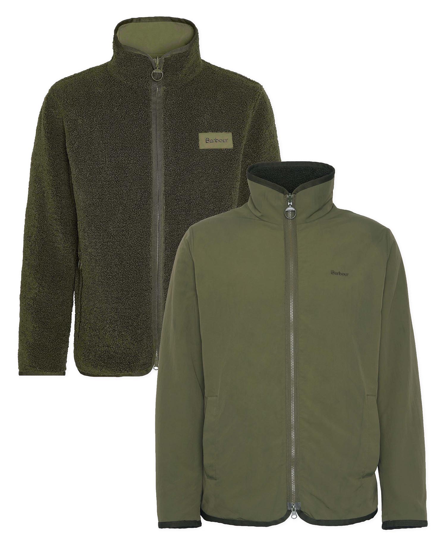 Reversible Fleece Fern