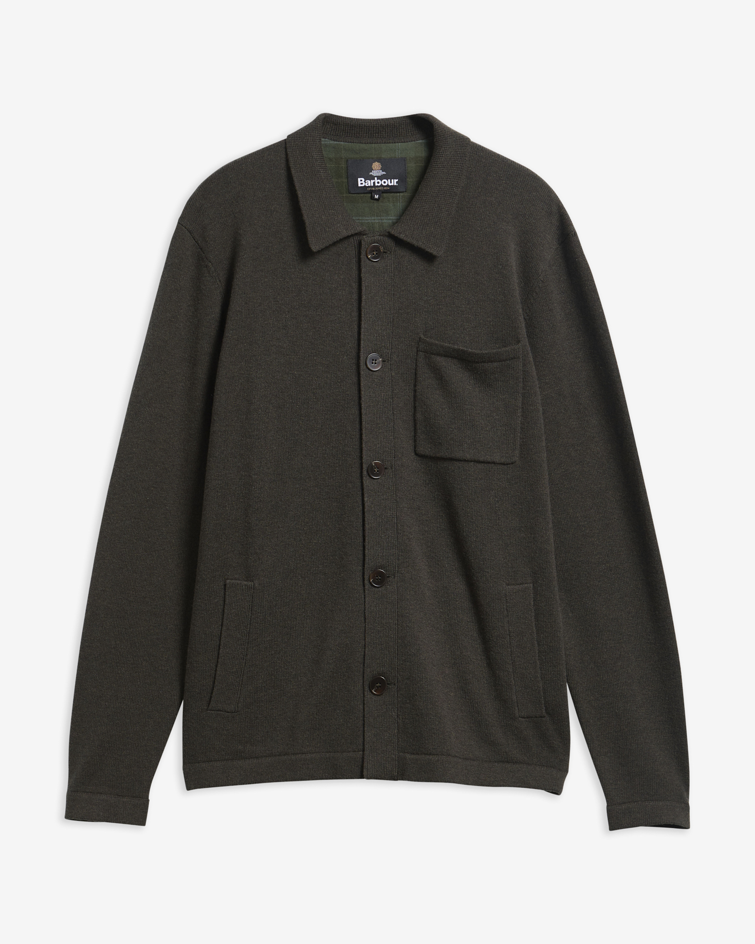 Bellam Wool Cardigan Olive