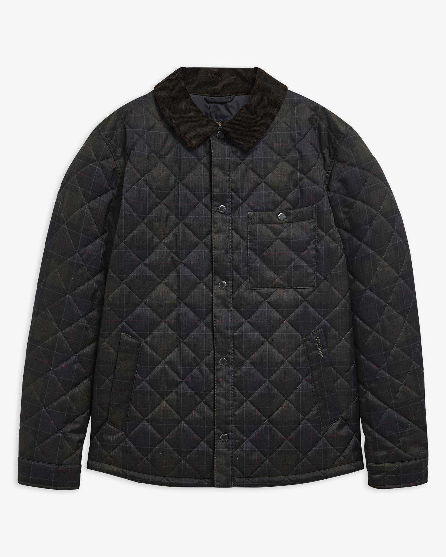 Giacca trapuntata Shirt in tartan Shadow Classic