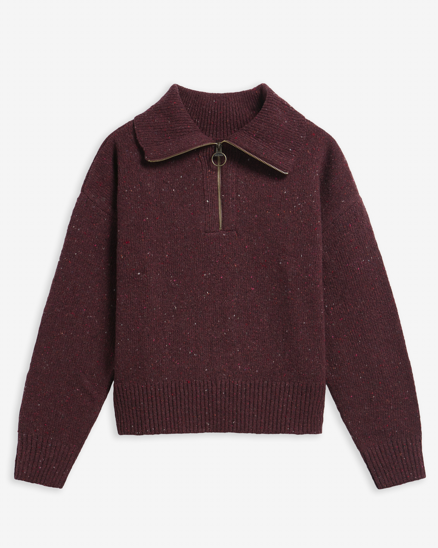 Lavensdale Quarter-Zip Jumper Fig